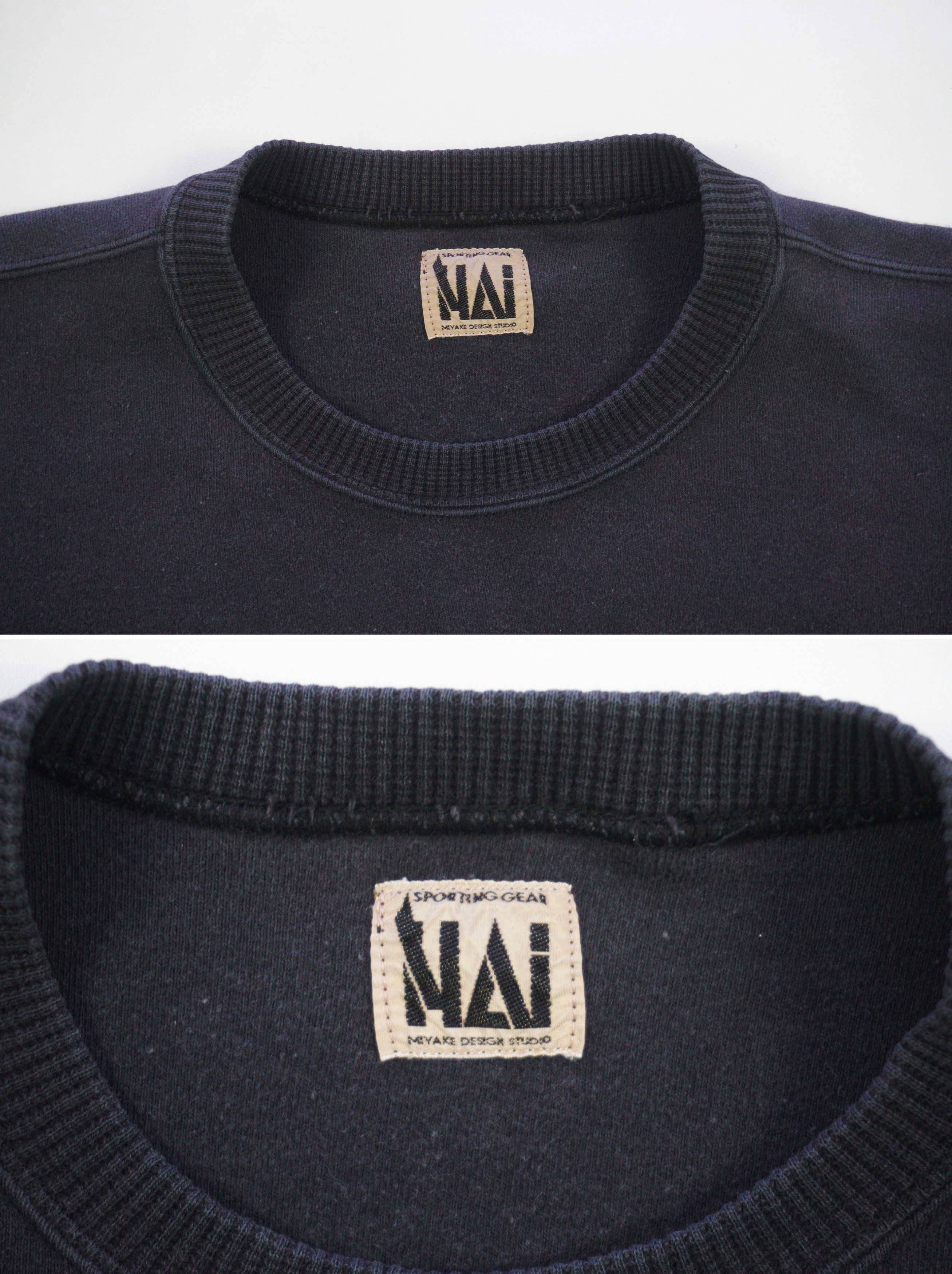 Hai Sporting Gear × Issey Miyake Miyake Design Factory Spell Out Distress Sweatshirt Size US M / EU 48-50 / 2 - 4 Thumbnail