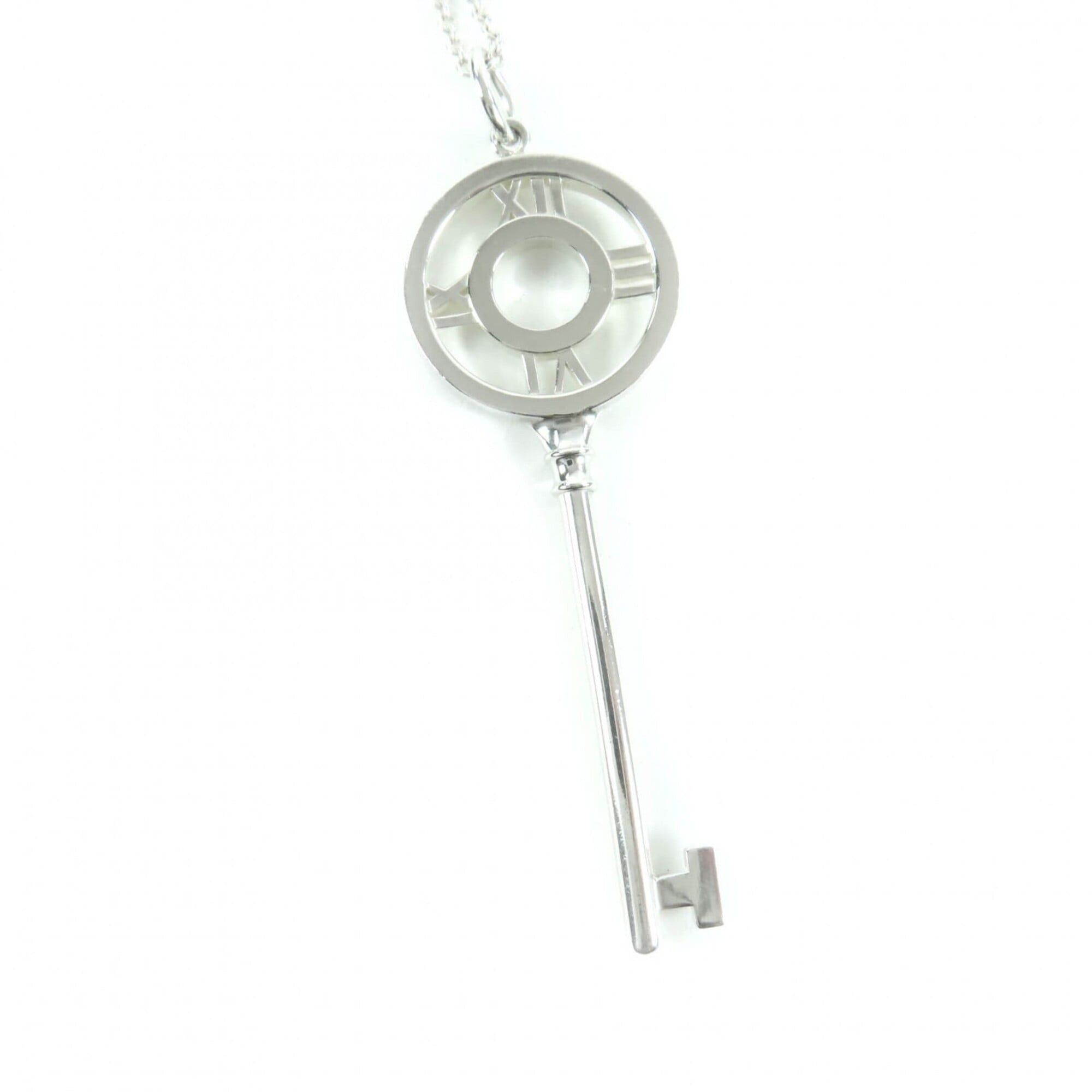Tiffany & Co. TIFFANY&Co. Tiffany & Co. AG925 Atlas Key Necklace Pendant, Silver, Weight 6.9g, Women's Size ONE SIZE - 1 Thumbnail