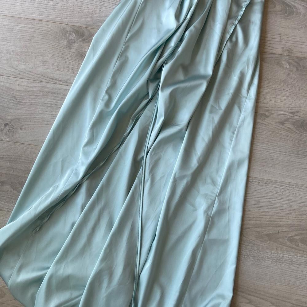 Designer Shareen Collection Blue Maxi Dress Size M / US 6-8 / IT 42-44 - 3 Thumbnail