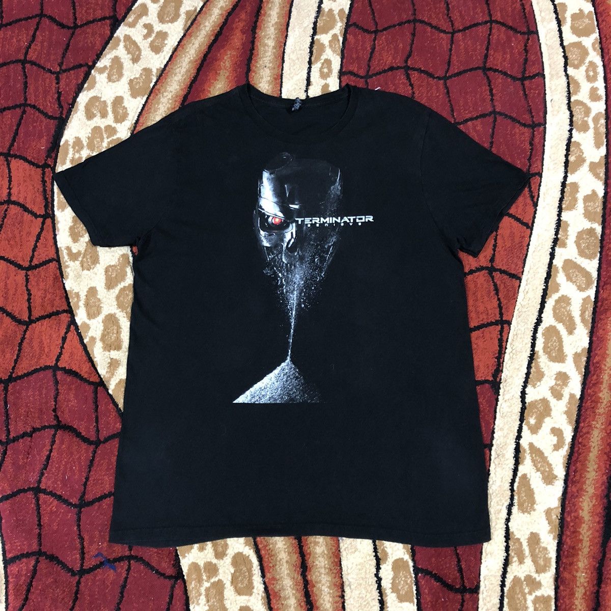 Vintage Vintage 2015 Terminator Genisys Movie Promo Rare Shirt Size US XL / EU 56 / 4 - 2 Thumbnail