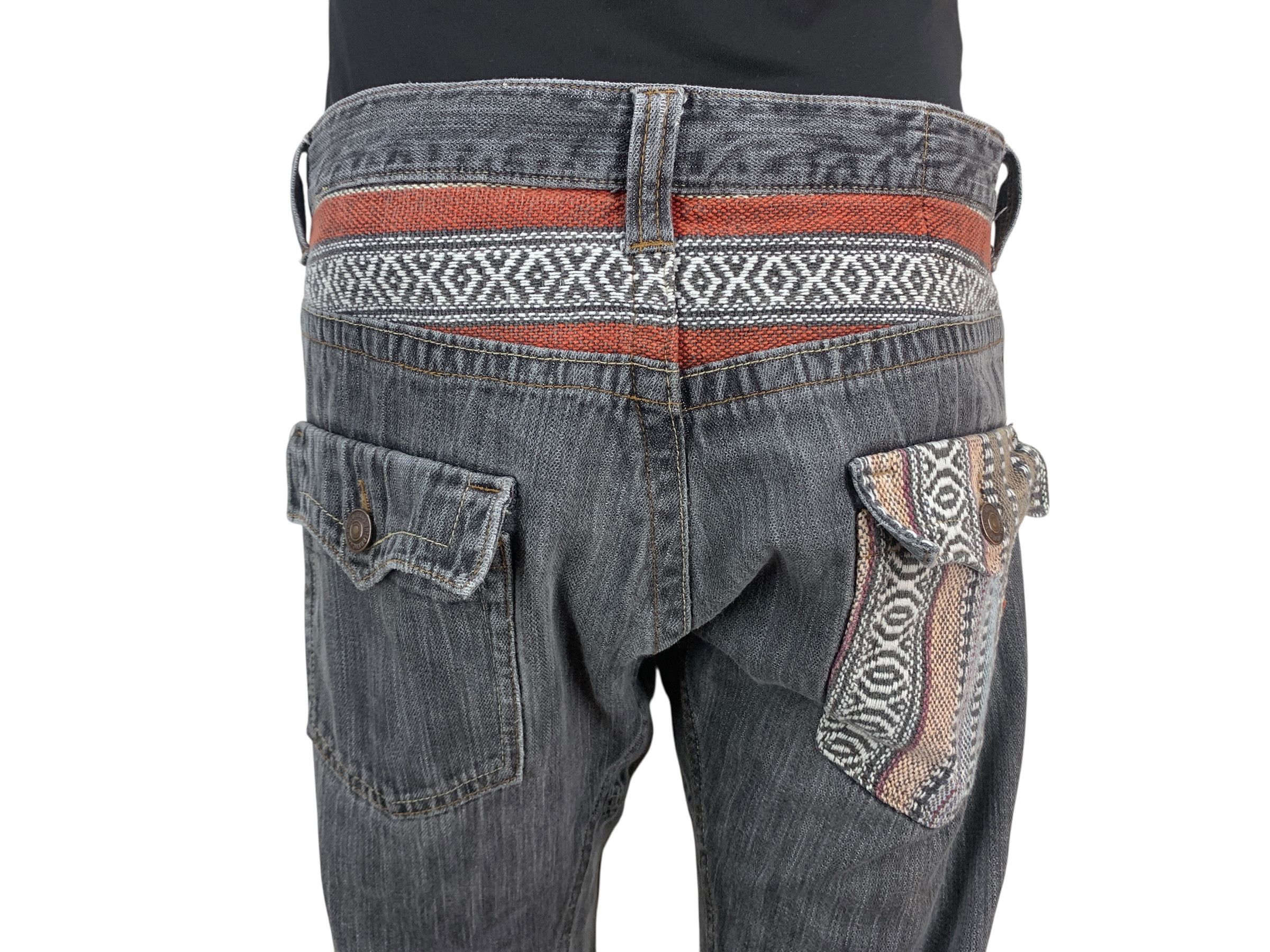 Japanese Brand Modish Double Waist Jeans Size US 34 / EU 50 - 15 Thumbnail