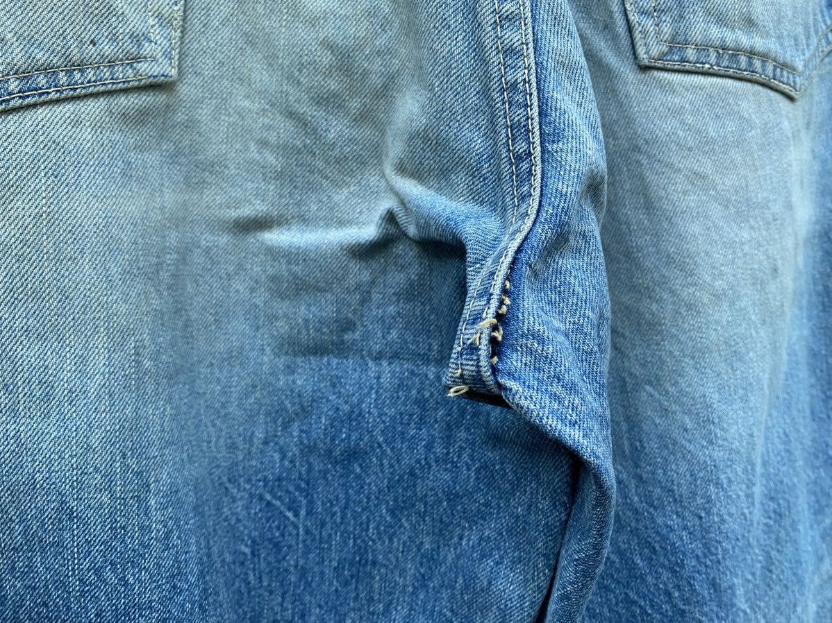Japanese Brand W36x30 FAT TYO redline baggy jeans Size US 36 / EU 52 - 4 Thumbnail
