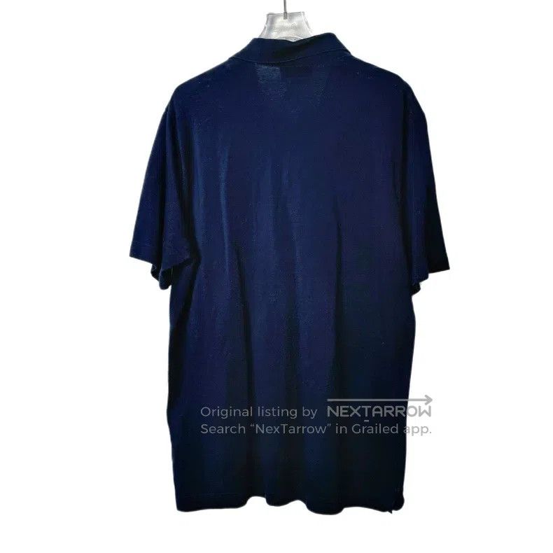 Hermes Hermes Navy Blue Short Sleeve Polo Shirt Size US XL / EU 56 / 4 - 2 Thumbnail