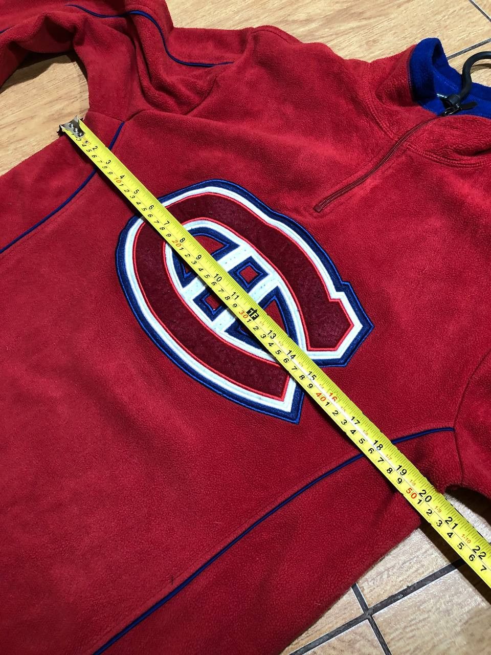 NHL vintage Sweatshirt big logo hoodie NHL Hockey Size US S / EU 44-46 / 1 - 11 Thumbnail