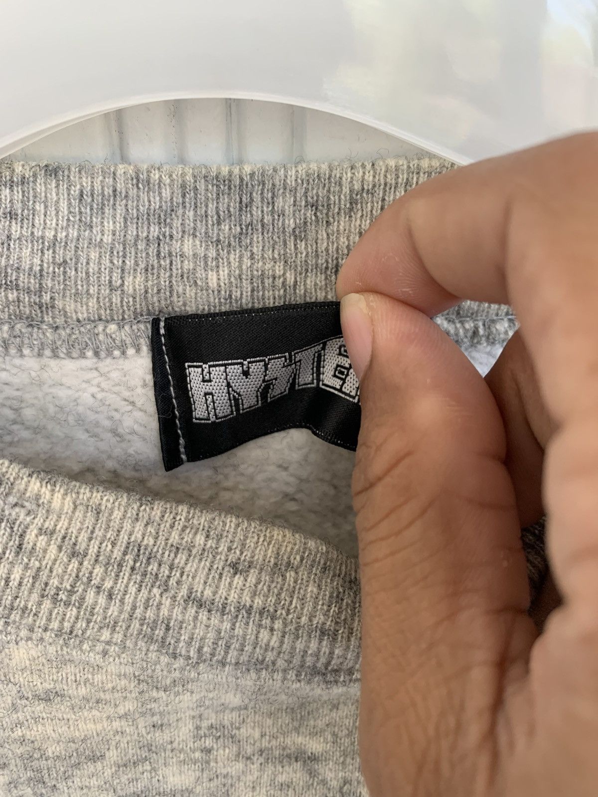 Hysteric Glamour Hysteric Glamour Super Relax Adult Gray Crewneck Sweatshirt Size US S / EU 44-46 / 1 - 4 Thumbnail