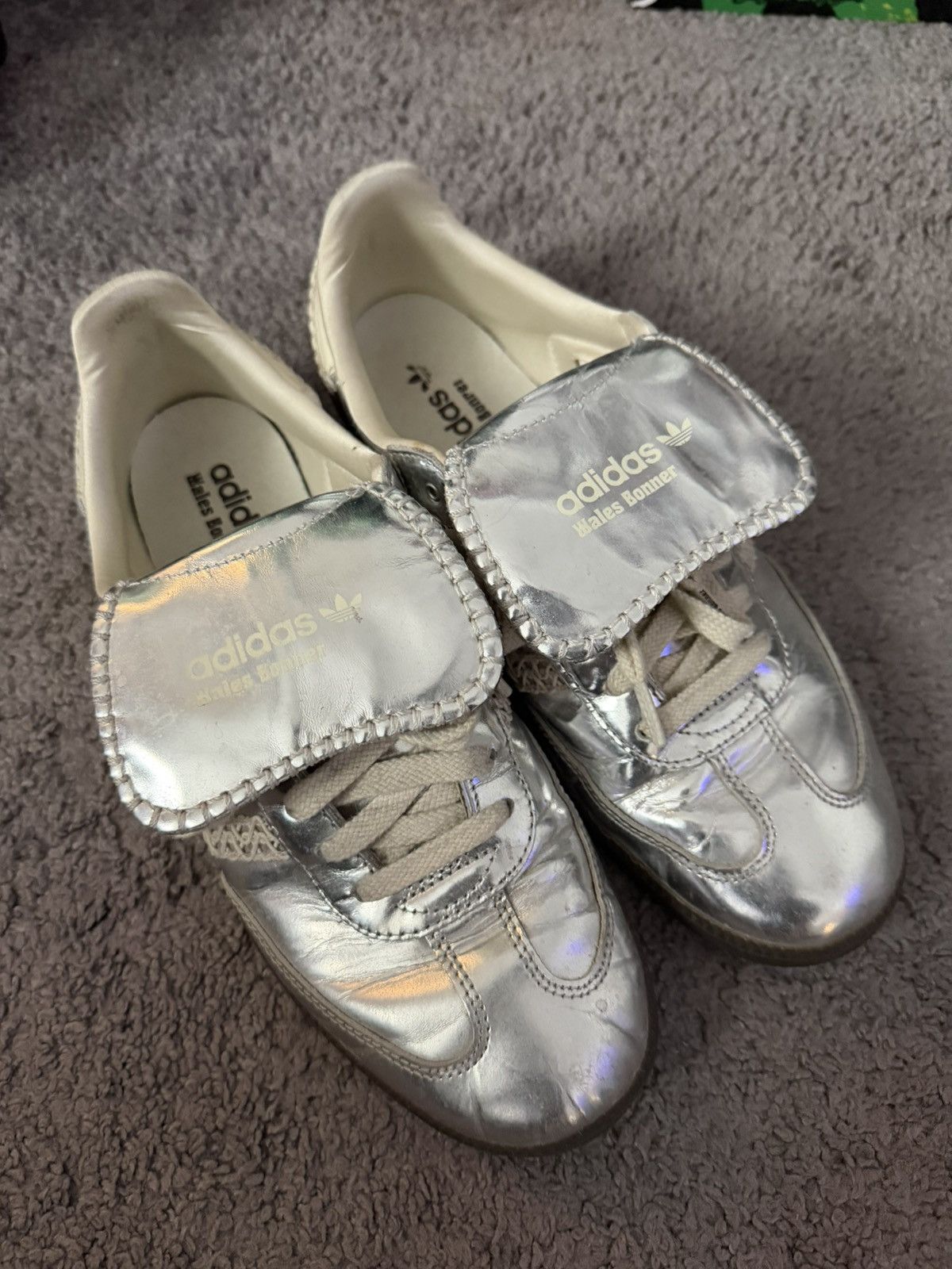 Adidas × Wales Bonner Wale Bonner silver metallic Size US 10 / EU 43 - 3 Thumbnail