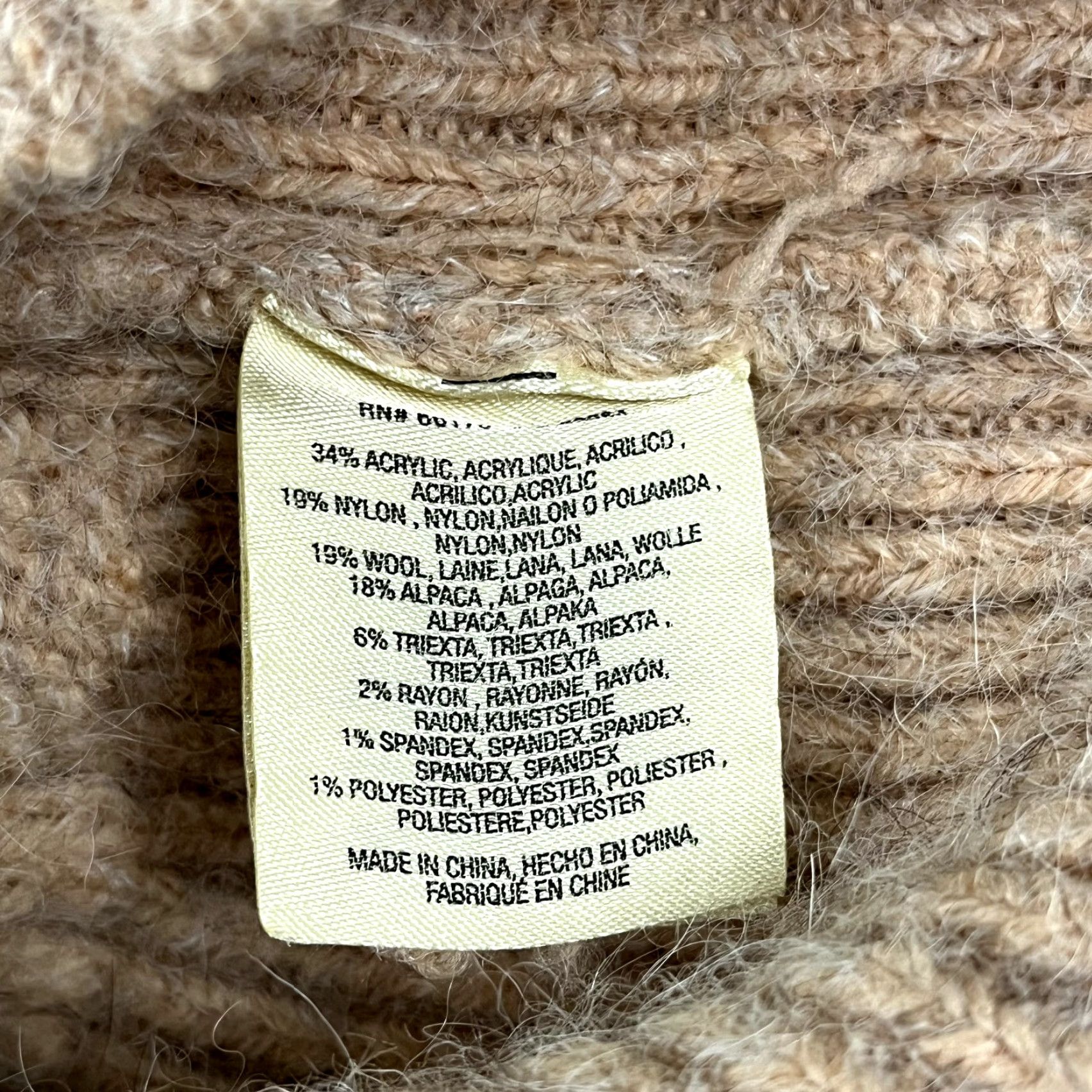Pinko SLEEPING ON SNOW Sweater Womens XS Salmon Pink Orange Wool Alpaca Off Shoulder Pullover Knit Boat Neck 3/4 Sleeve Casual Womens Size XS / US 0-2 / IT 36-38 - 3 Thumbnail