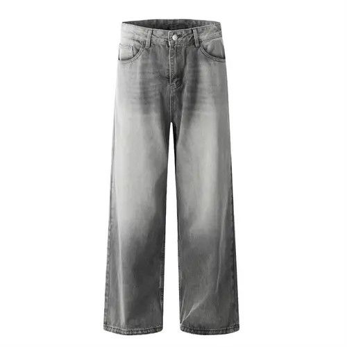 Japanese Brand Heavy washed punk distressed gradient jeans Size US 32 / EU 48 - 1 Thumbnail