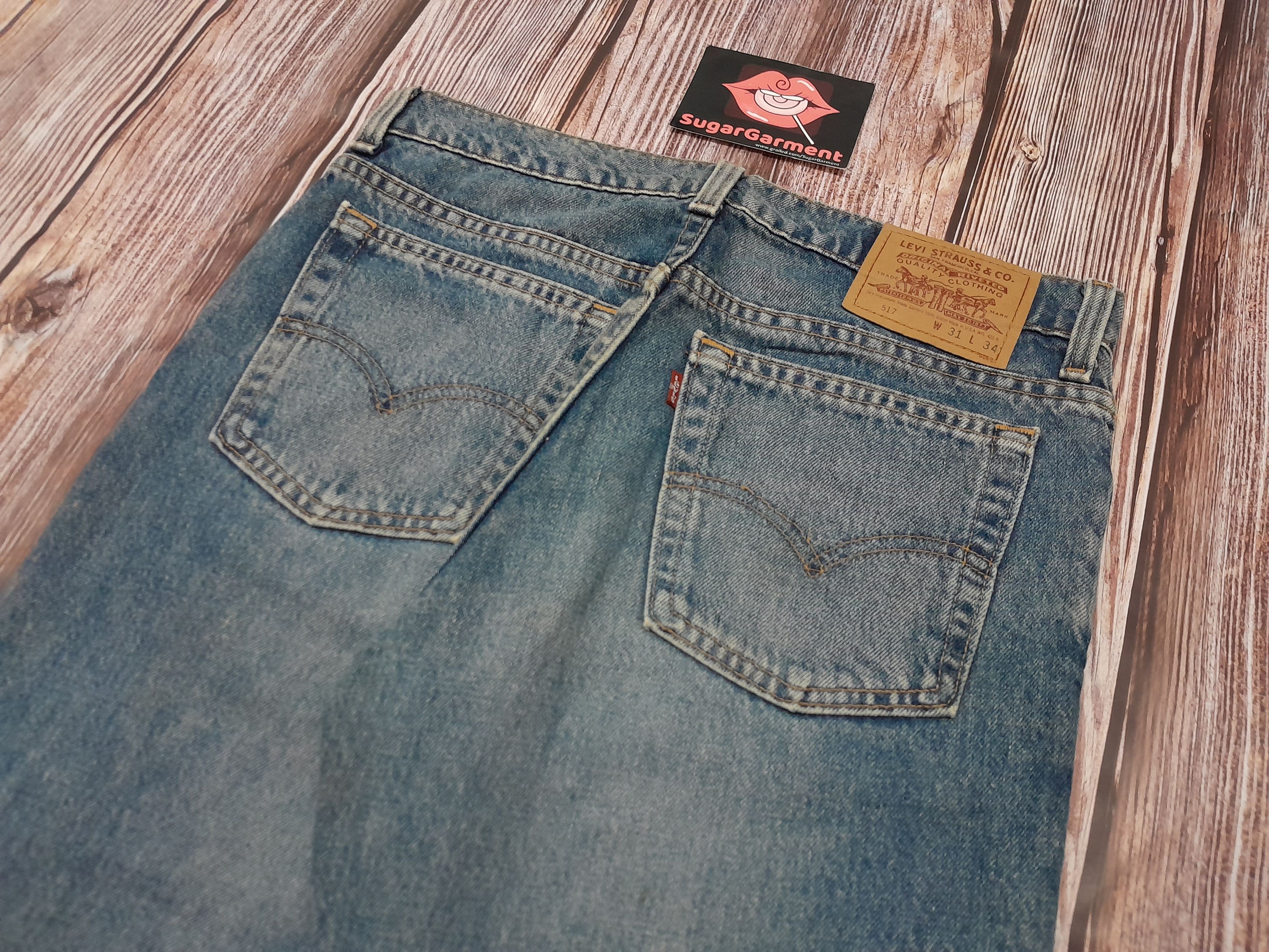 Levi's Levis 517 Bootcut Vintage Jeans Size US 31 - 10 Thumbnail