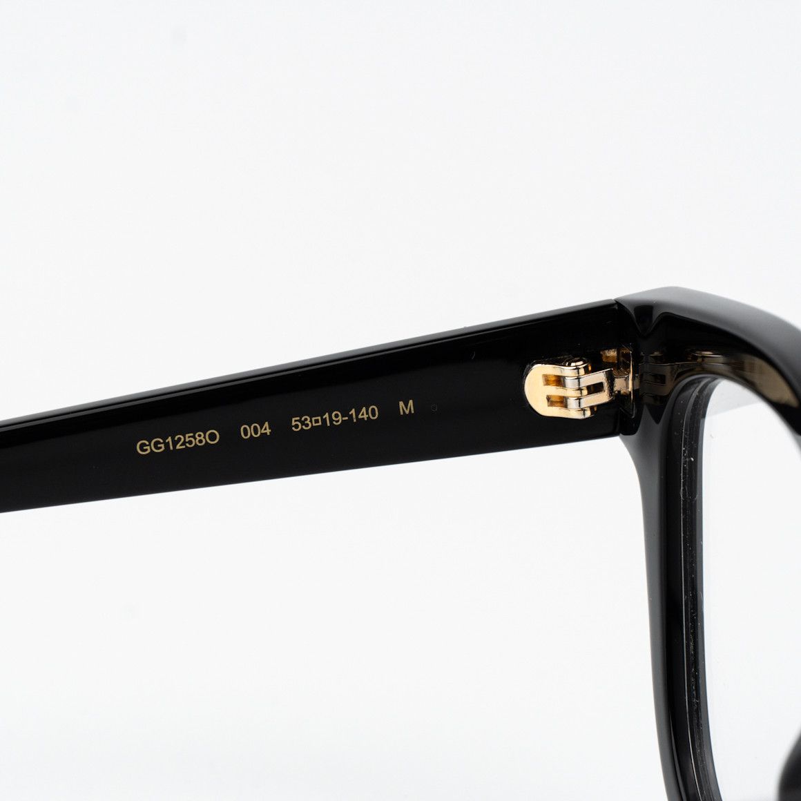 Gucci Gucci Women Eyeglasses Black Square GG1258O 004 BRAND NEW Size ONE SIZE - 8 Thumbnail
