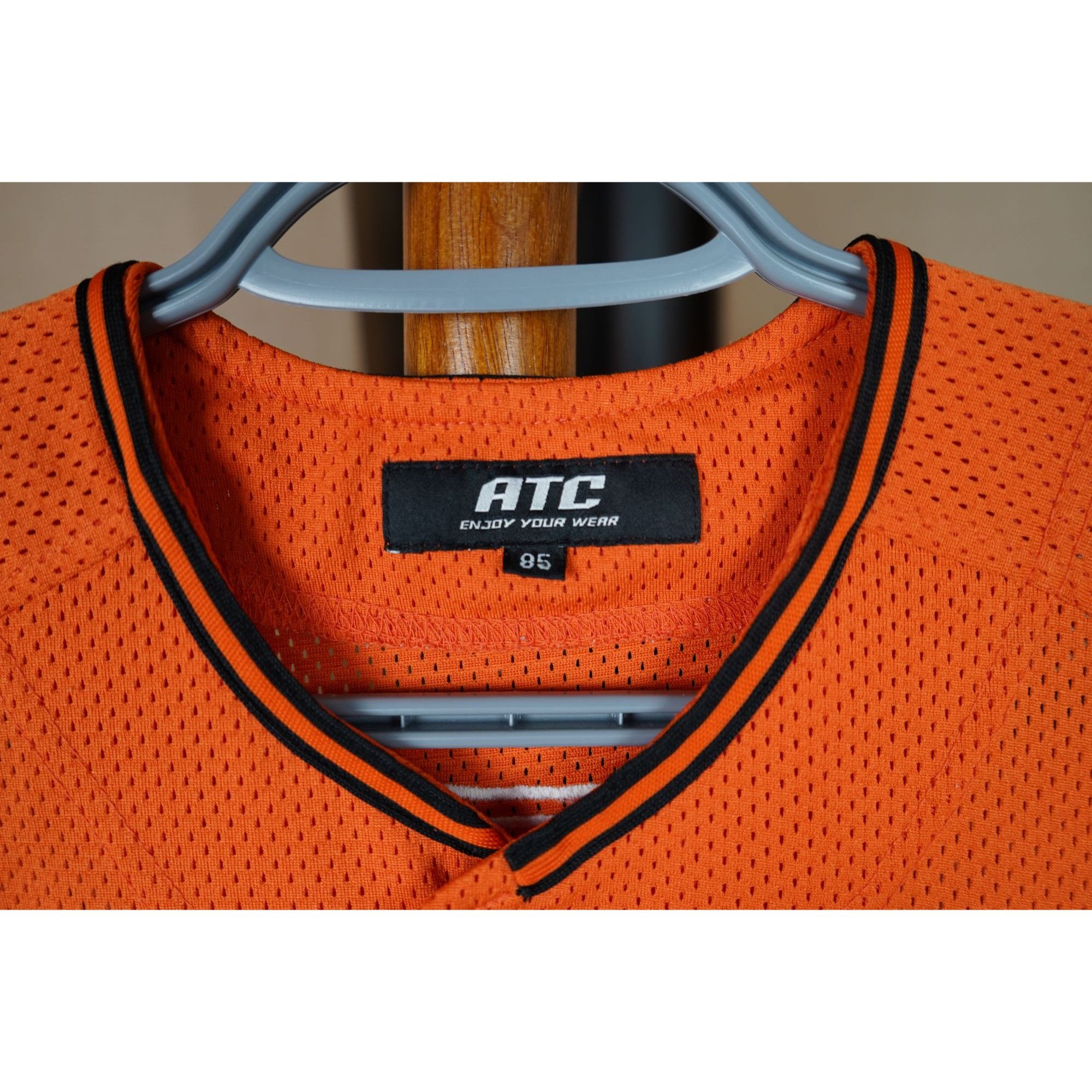 Vintage 90s Hanwha Eagles Orange Baseball Jersey Women's S #401 Size S / US 4 / IT 40 - 7 Thumbnail