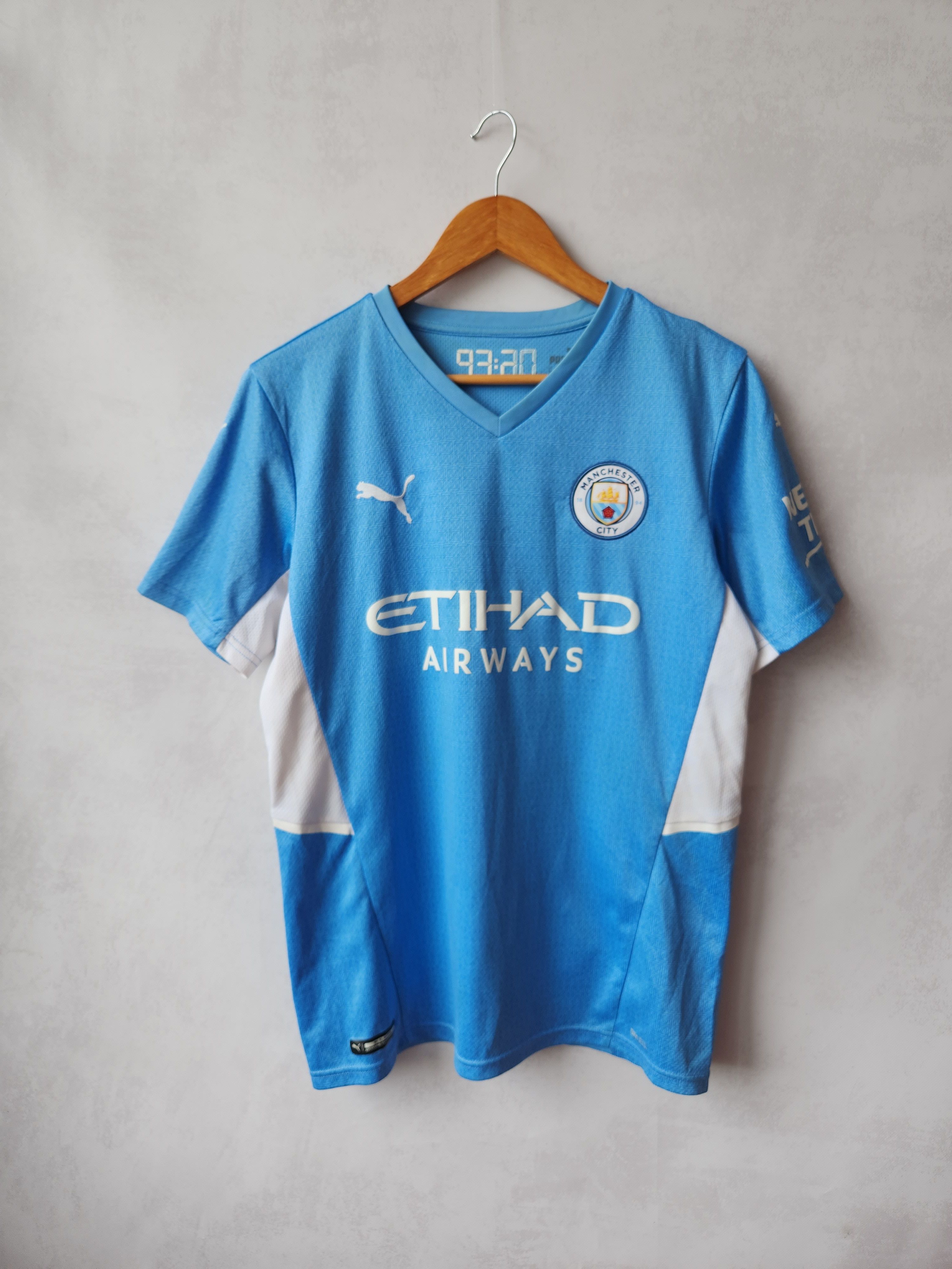 Puma × Vintage 2017-2018 Manchester City Raheem Sterling Puma Jersey Size US L / EU 52-54 / 3 - 1 Thumbnail