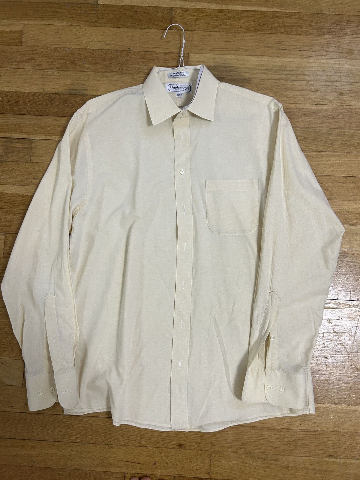Burberry Vintage Burberry Button up Beige Size US M / EU 48-50 / 2 - 1 Thumbnail