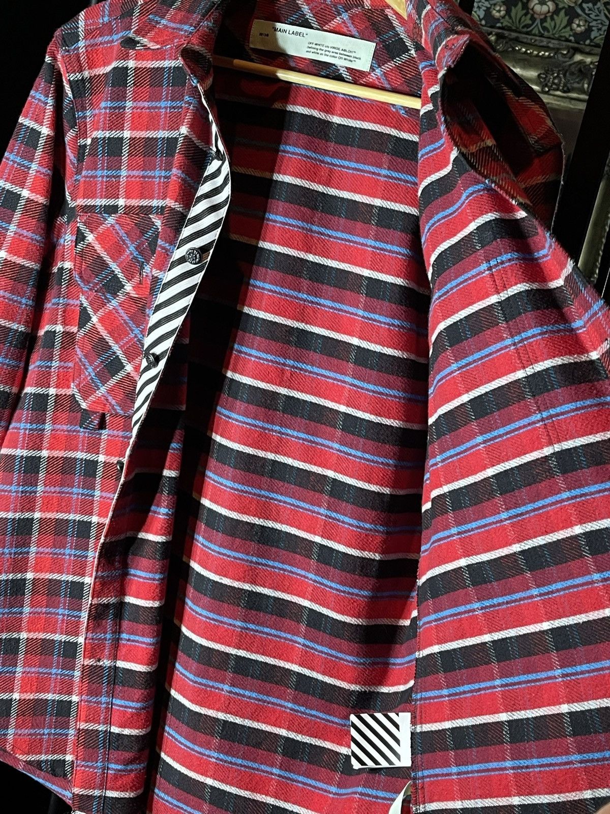 Off-White Off-White flannel Check Shirt Flannel button up shirt Size US M / EU 48-50 / 2 - 22 Thumbnail