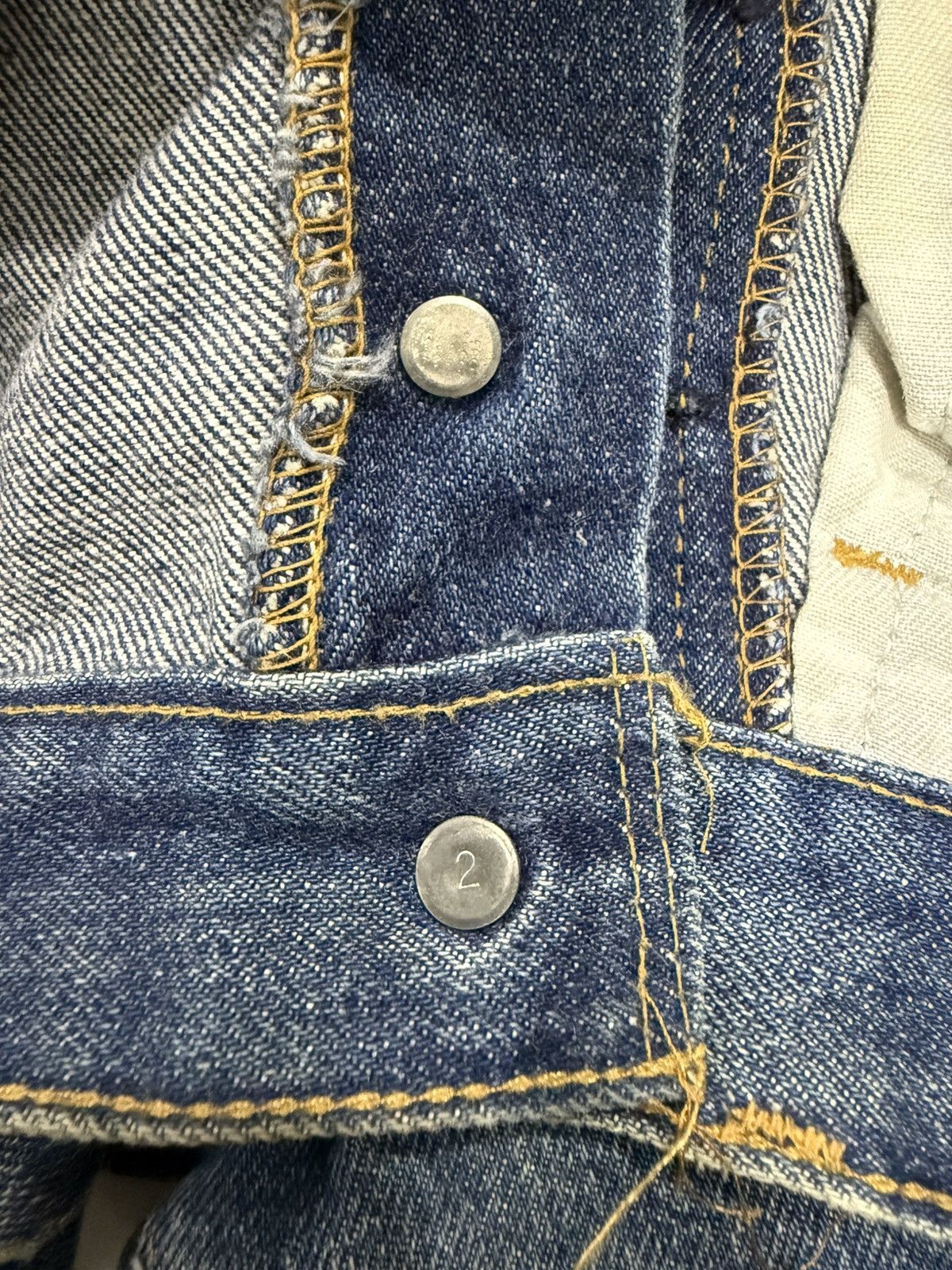 Levi's Vintage 80s Levis 501 Redline Size US 32 / EU 48 - 15 Thumbnail