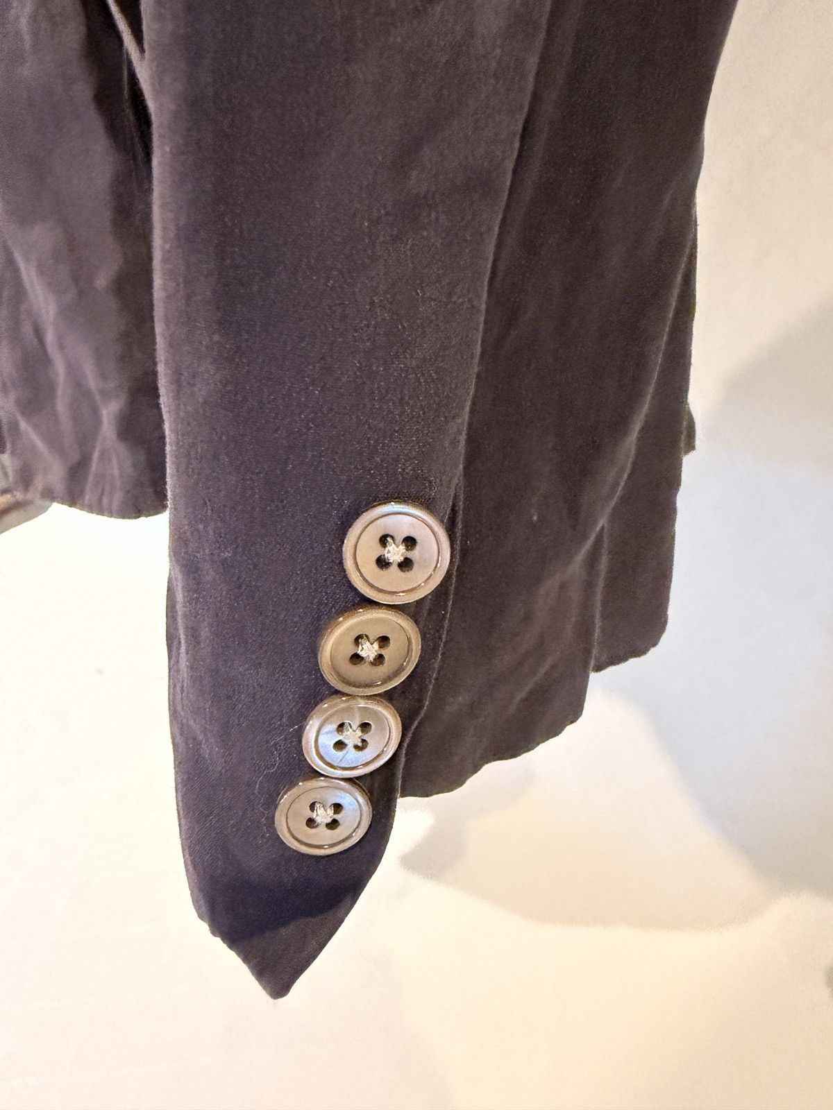 Todd Snyder Todd Snyder Navy Metal Fiber Blazer Size 36S - 4 Thumbnail