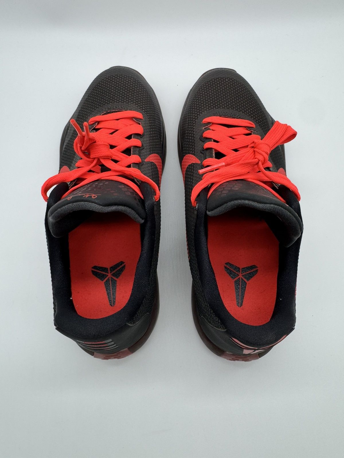 Nike Nike Kobe 10 GS Bright Crimson Black Red Youth Size 7 (7Y) Size US 7 / EU 40 - 6 Thumbnail