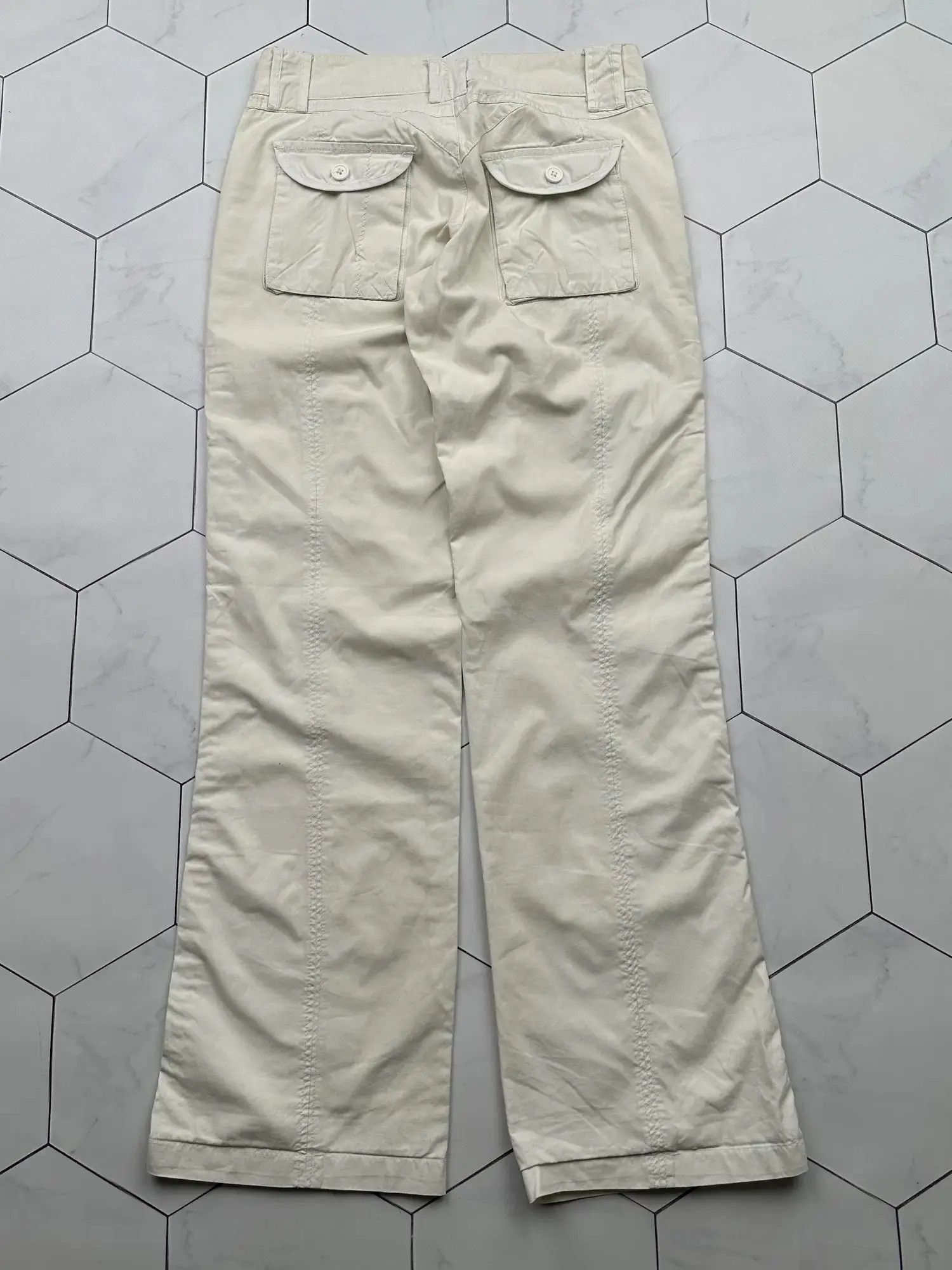 Japanese Brand Vintage Wide Cargo Pants (B533)E2 Size 27" / US 4 / IT 40 - 5 Thumbnail