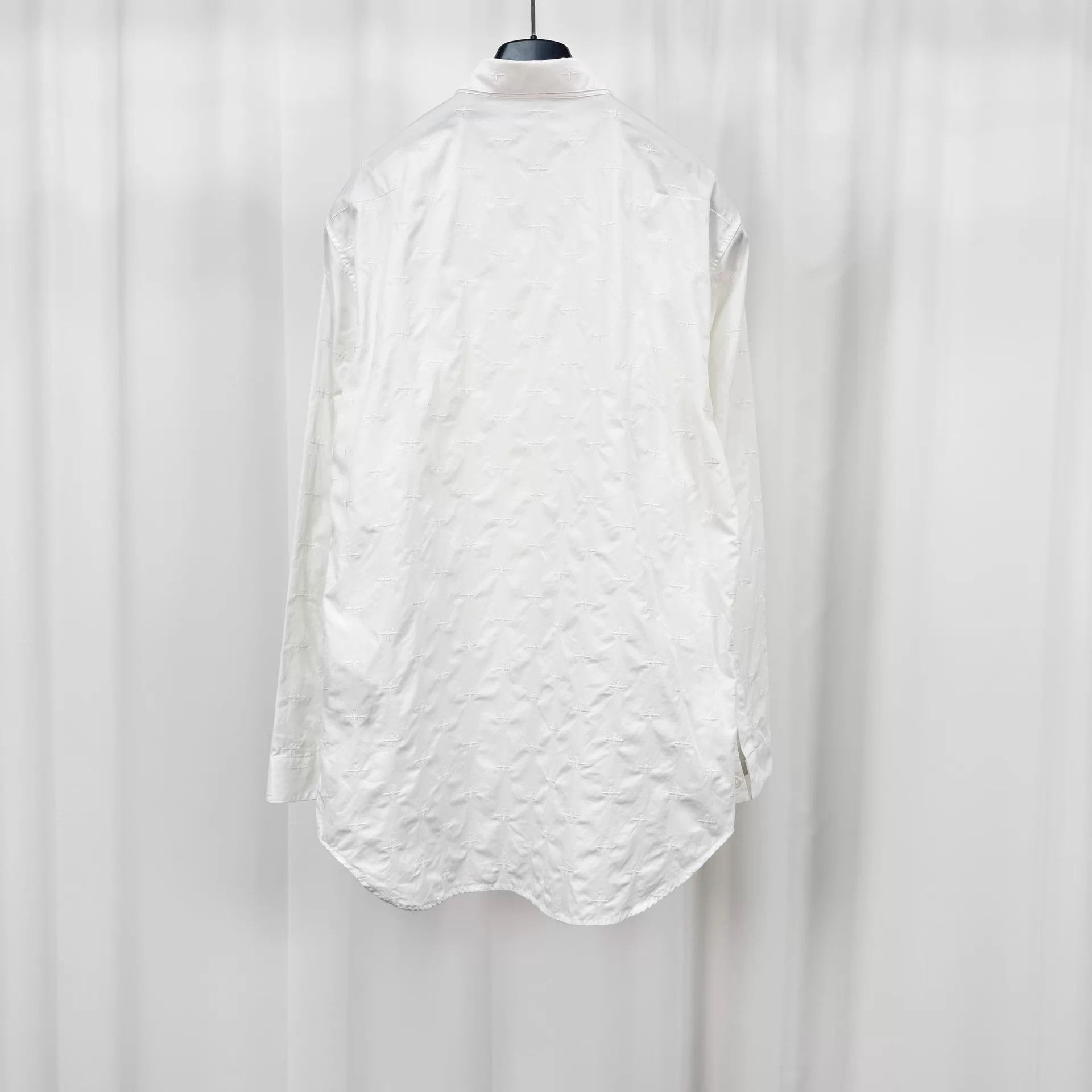 Dior Dior All-Over Embroidered Bee LS Shirt 41 98 New Size US L / EU 52-54 / 3 - 2 Thumbnail