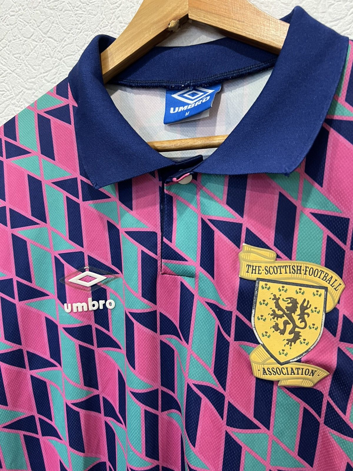Umbro Umbro Scotland Purple Jersey Shirt Mens Size US M / EU 48-50 / 2 - 3 Thumbnail