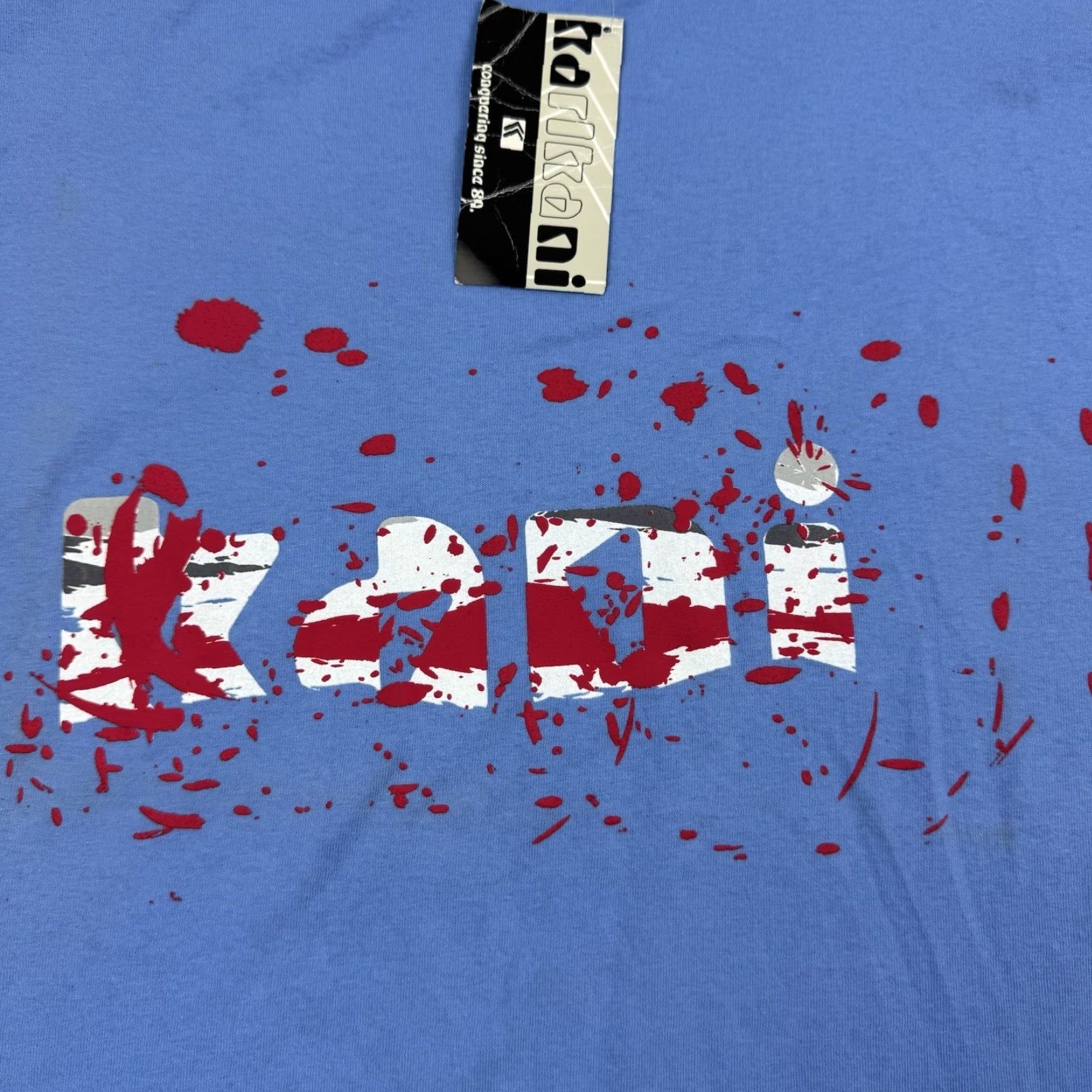 Karl Kani VINTAGE Karl Kani Long Sleeve Shirt Adult XL Blue Hipster 90s Y2K Graphic Mens Size US XL / EU 56 / 4 - 2 Thumbnail