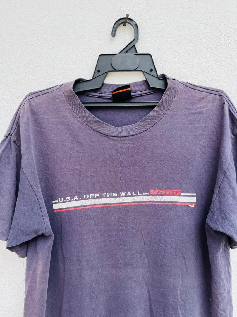 Japanese Brand × Santa Cruz Skateboards × Vans Vintage 90s Vans Skateboard Streetwear Fashion Style Size US L / EU 52-54 / 3 - 3 Thumbnail
