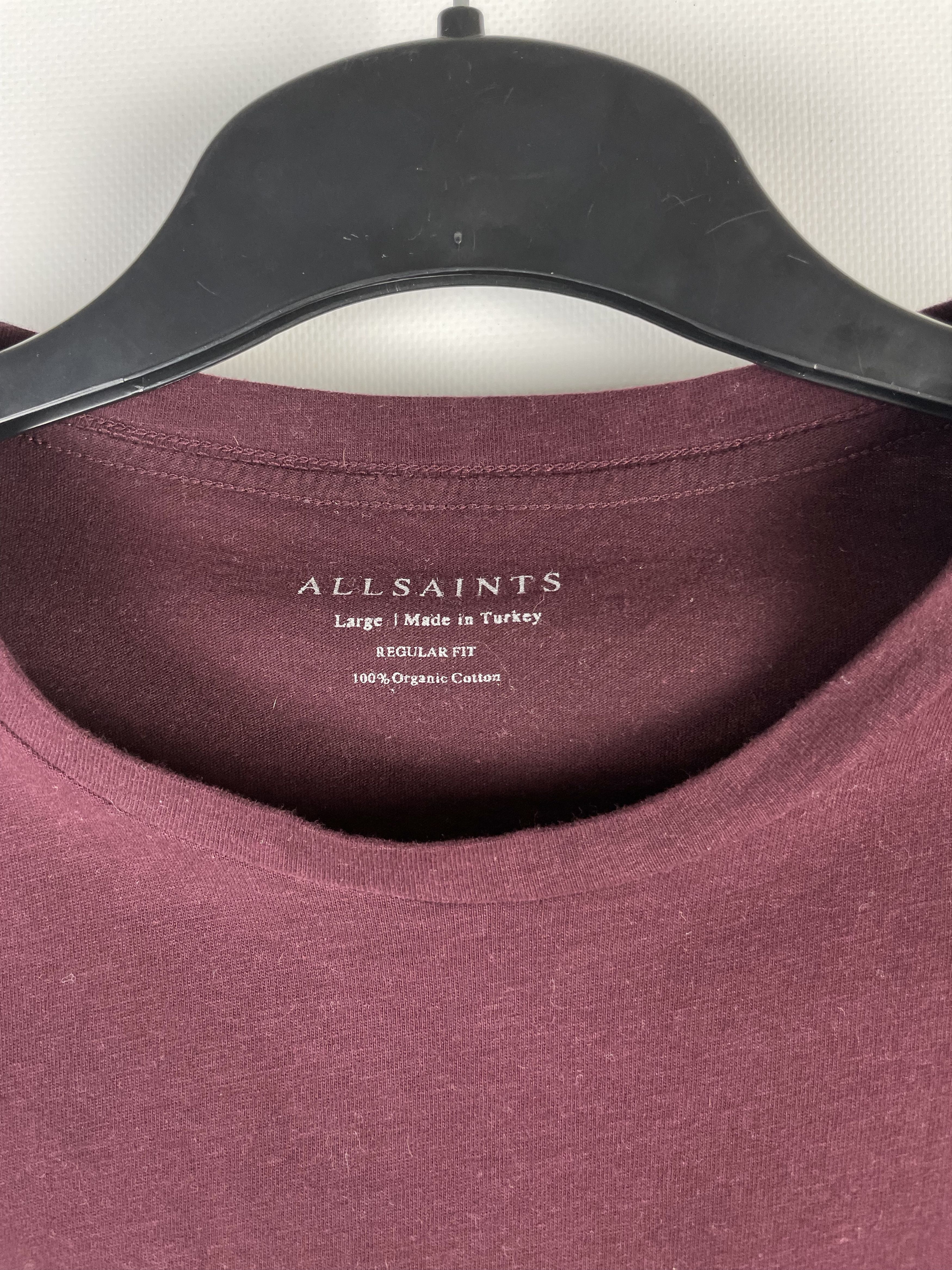 Allsaints Vintage Y2K Allsaints T Shirt Tee Size US L / EU 52-54 / 3 - 5 Thumbnail