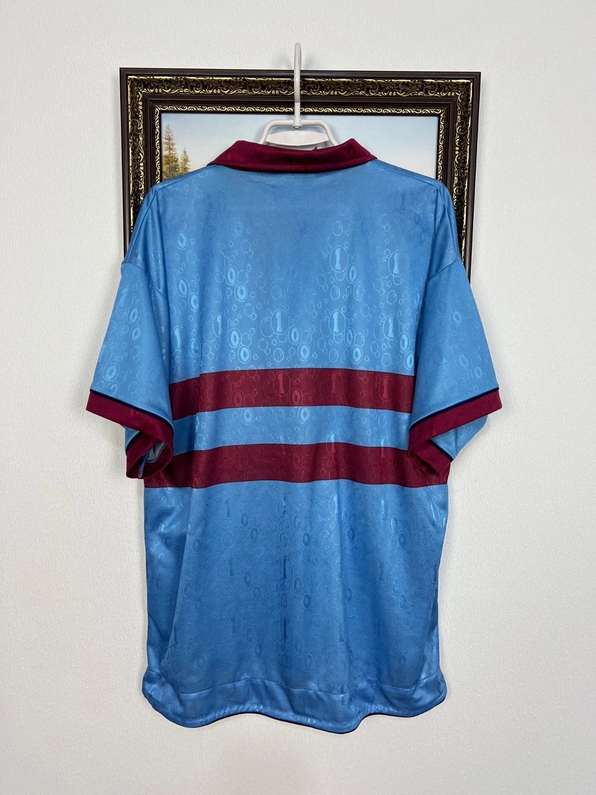 PONY West Ham United football shirt Soccer Pony Jersey Trikot Size US L / EU 52-54 / 3 - 7 Thumbnail