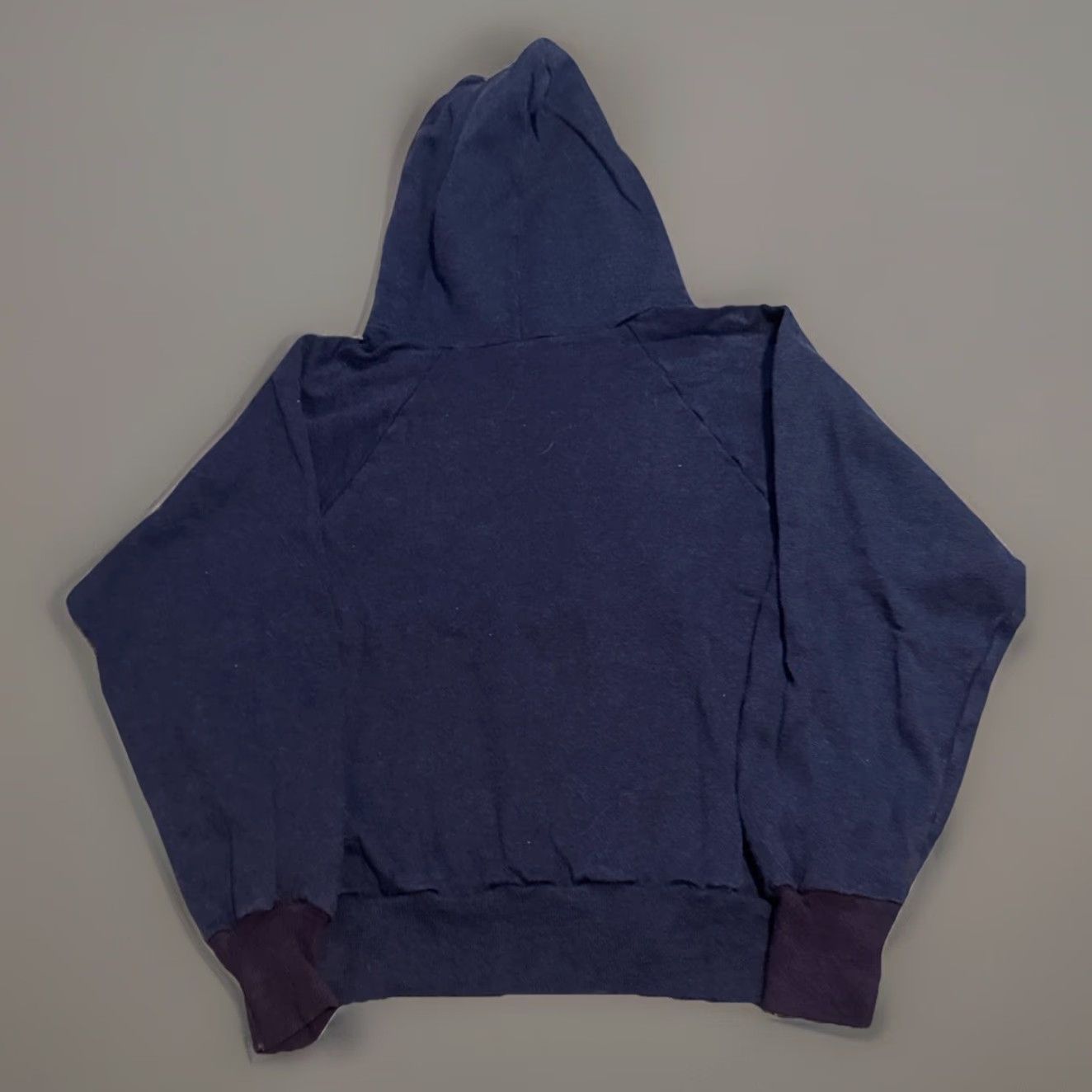 Vintage VINTAGE Glacier Bay National Park Alaska Navy Blue Hoodie Sweatshirt S-M Unisex Adults Pullover Blue 70s Mens Womens Size US S / EU 44-46 / 1 - 2 Thumbnail