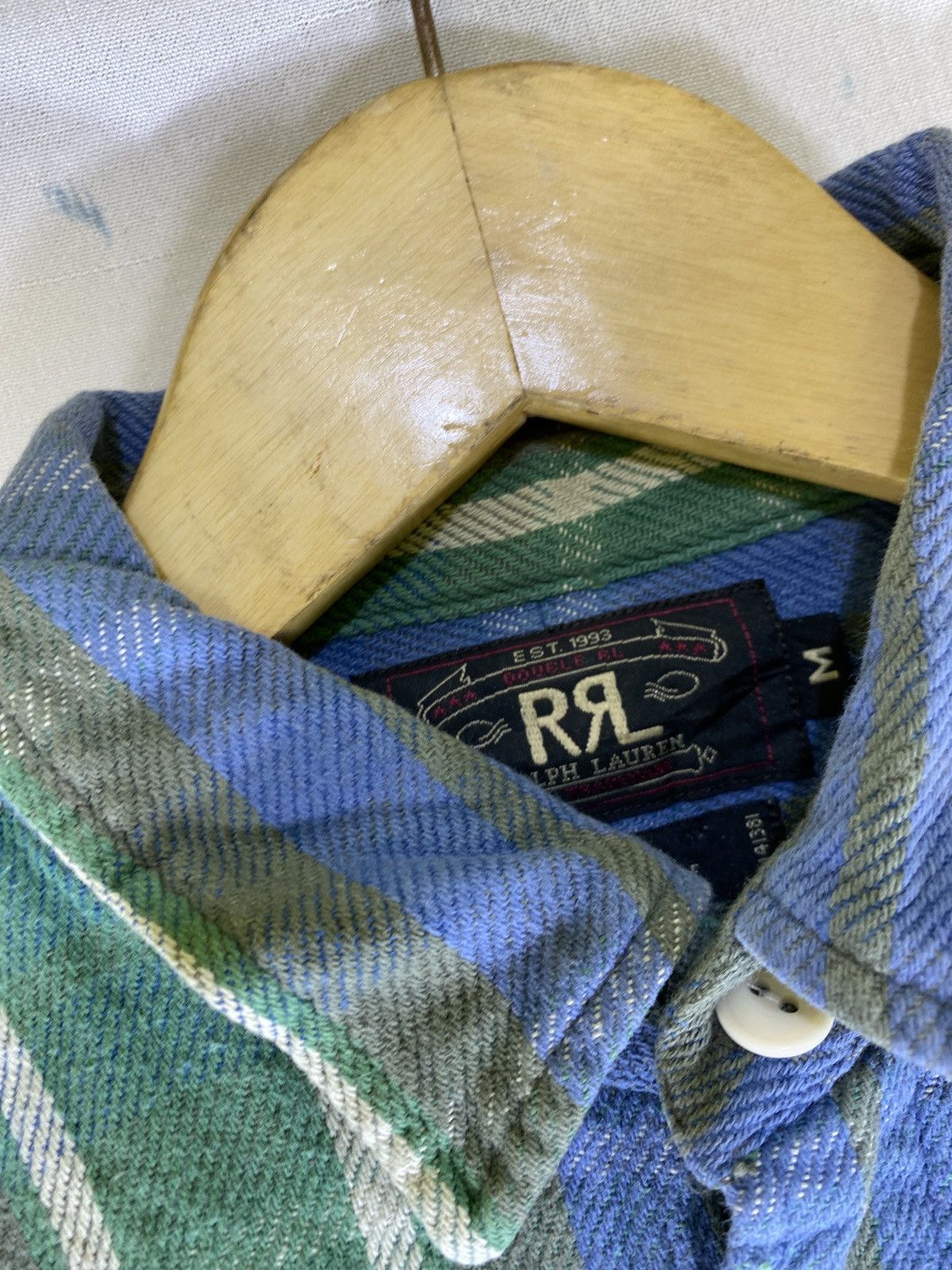 RRL Ralph Lauren flanel checker Size US M / EU 48-50 / 2 - 3 Thumbnail