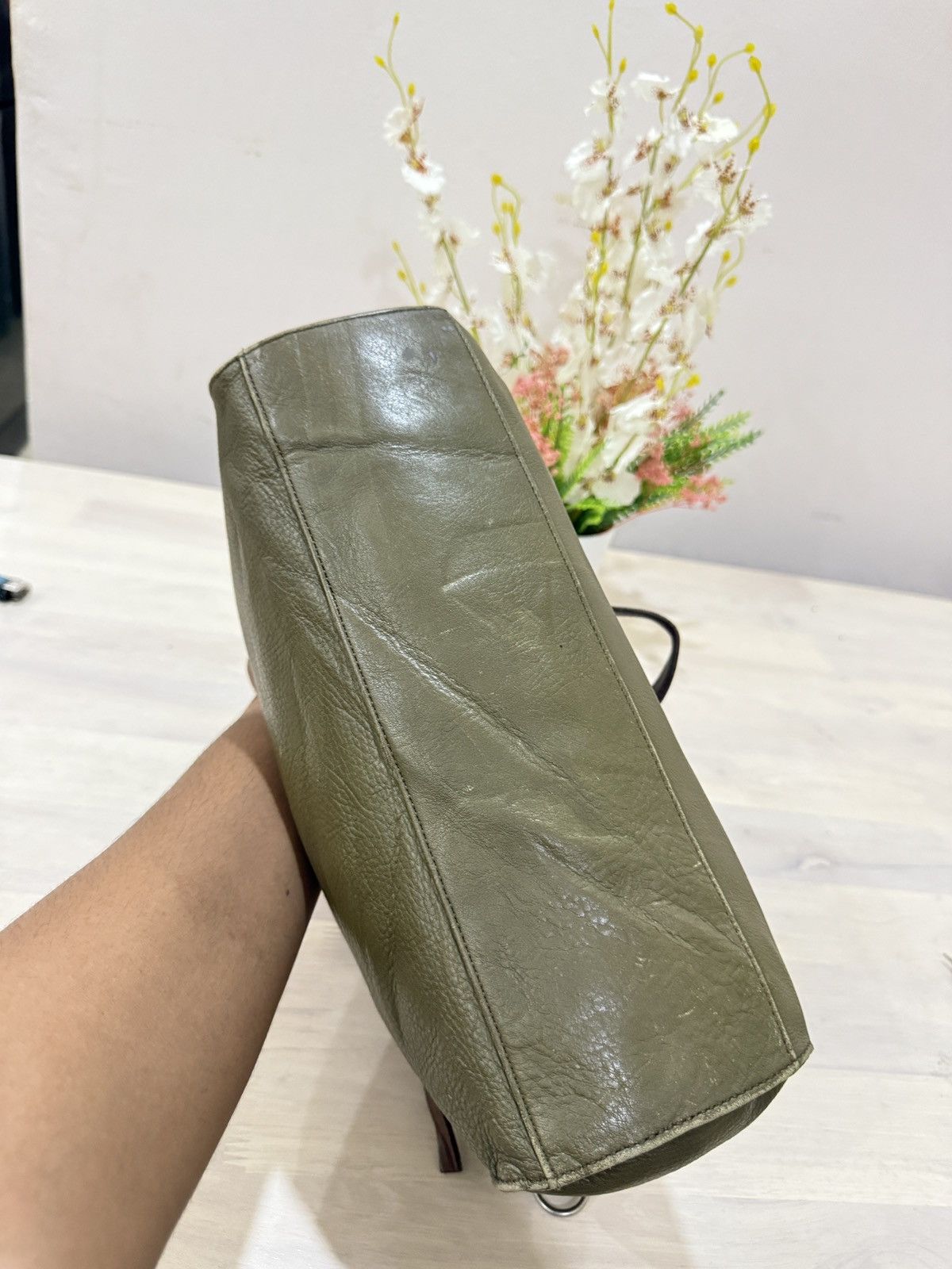 Margaret Howell 🔥🔥🔥ARCHIVE MARGARET HOWELL LEATHER BAG Size ONE SIZE - 5 Thumbnail