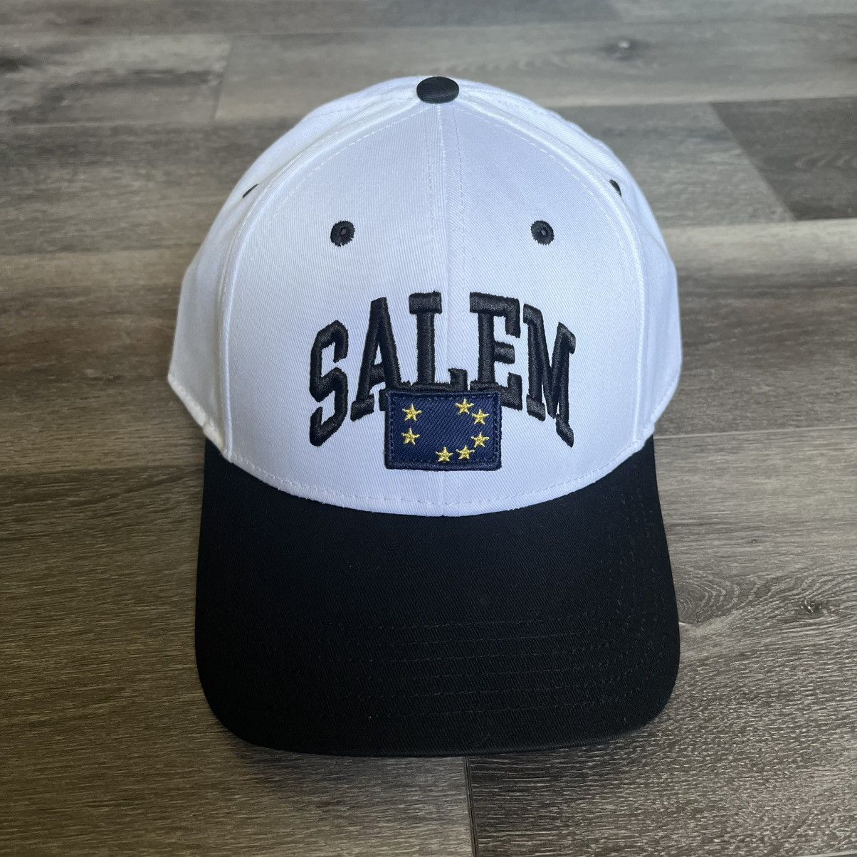 S4LEM S4LEM Salem EU European Flag Hat White Black New Size ONE SIZE - 1 Thumbnail