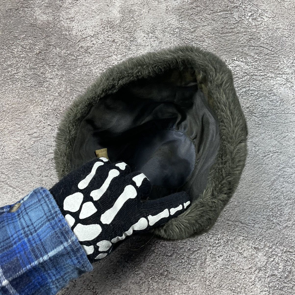 Vintage Vintage 90s Mohair Knit Beanie Skeleton Hand Goth Washed OS Size ONE SIZE - 2 Thumbnail