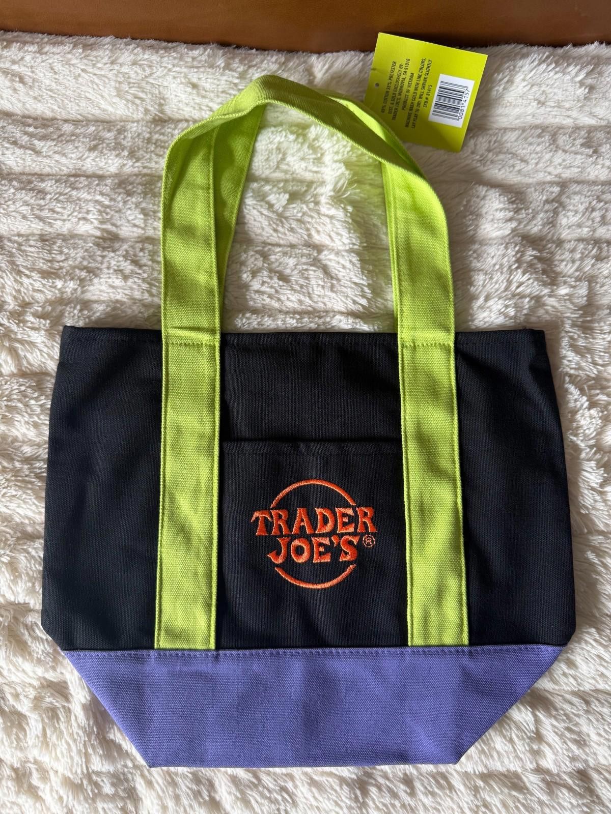 Other Trader Joe’s 🎃 Trick Or Treat 🎃 Mini Tote Bag, Limited Size ONE SIZE - 3 Thumbnail