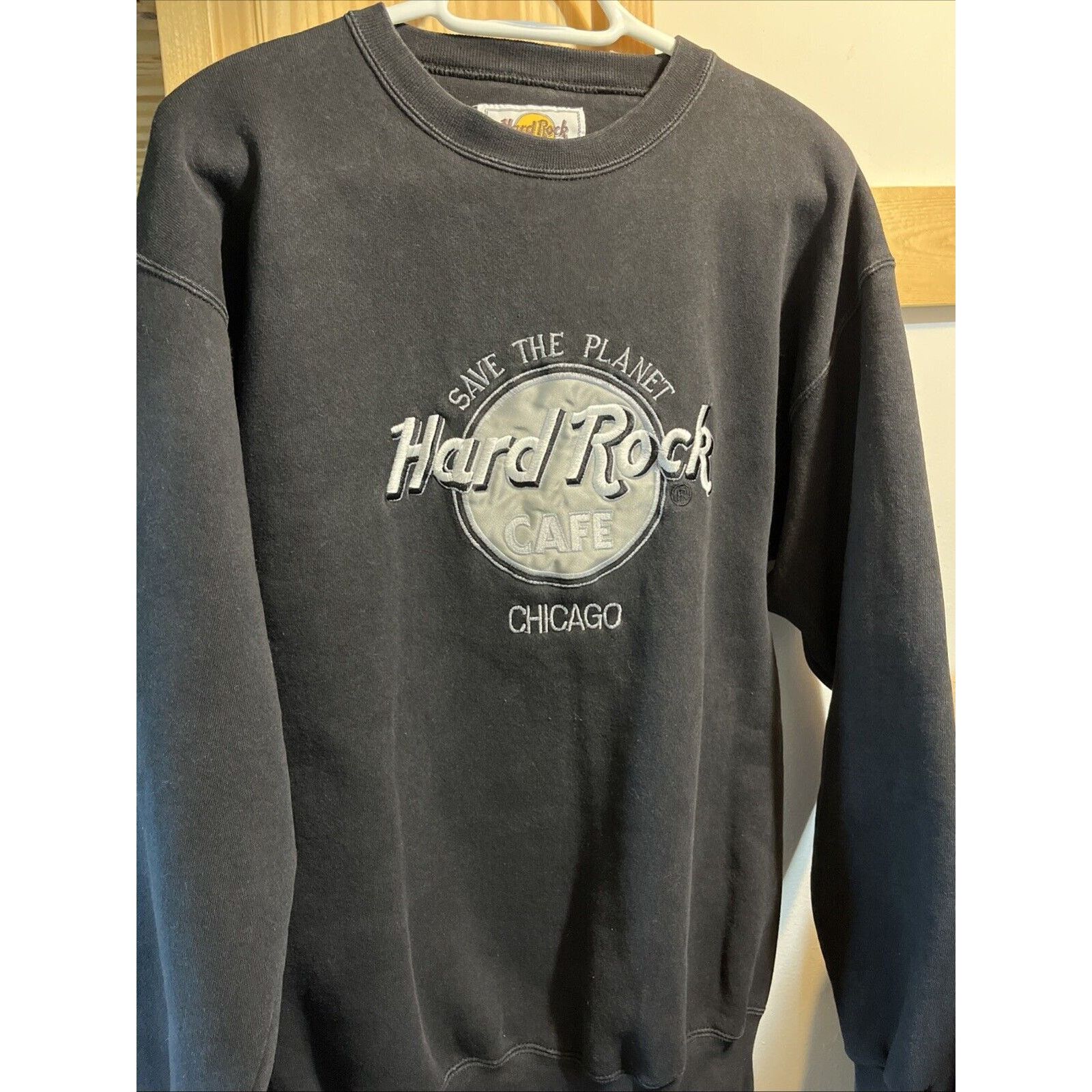 Hard Rock Cafe Hard Rock Cafe Chicago VTG Sweatshirt Crewneck Men M Black Size US M / EU 48-50 / 2 - 8 Thumbnail