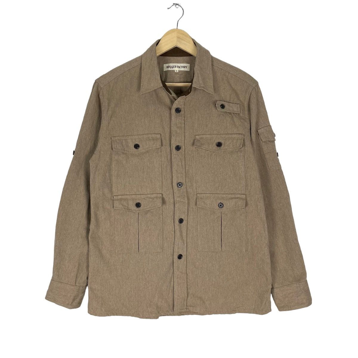Union LA ☀️RUGGED FACTORY UTILITY MULTI POCKET BUTTON SHIRTS Size US M / EU 48-50 / 2 - 2 Thumbnail