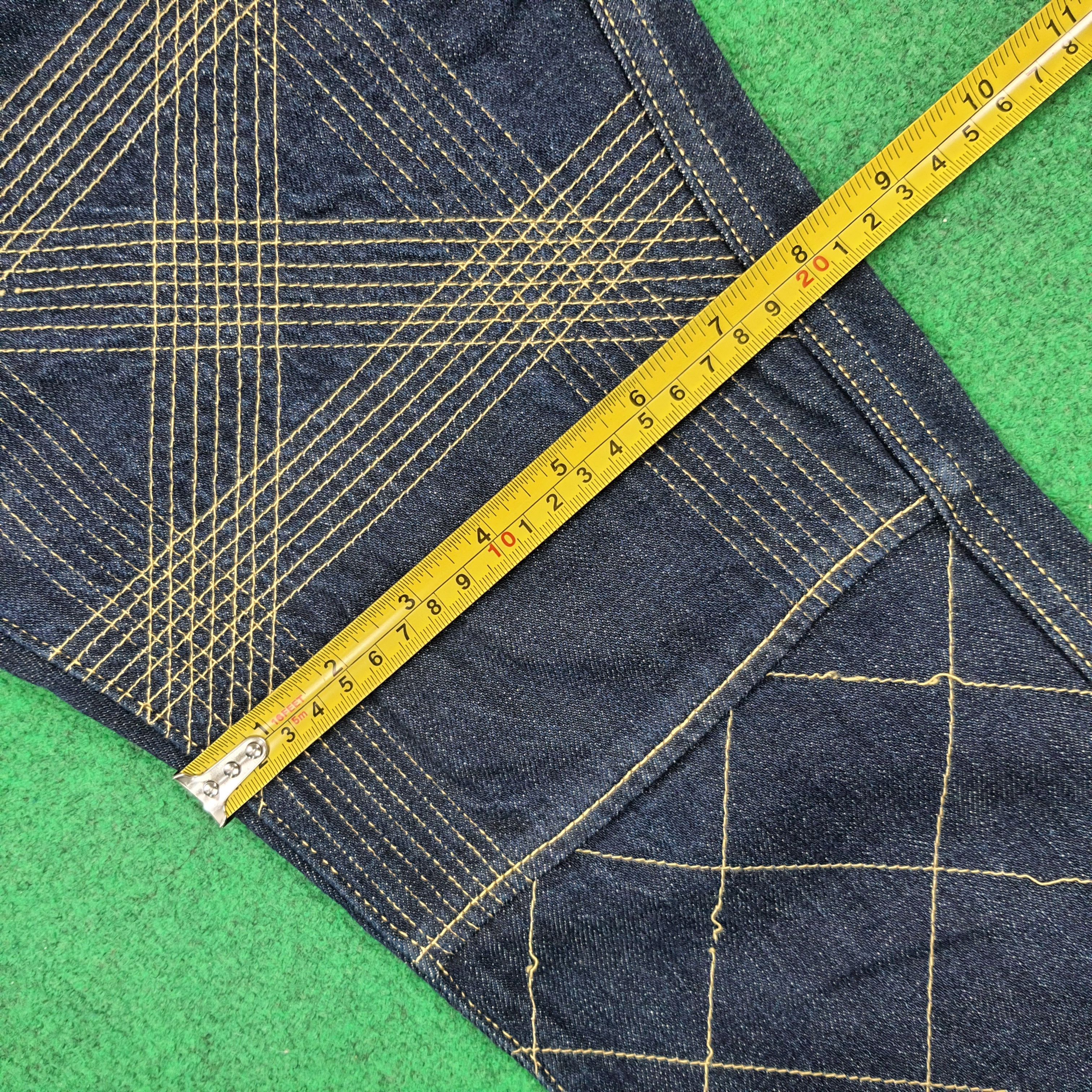 Kapital Vintage KAPITAL Japan Denim Monkey Stitching Pants C297N20 Size US 32 / EU 48 - 15 Thumbnail