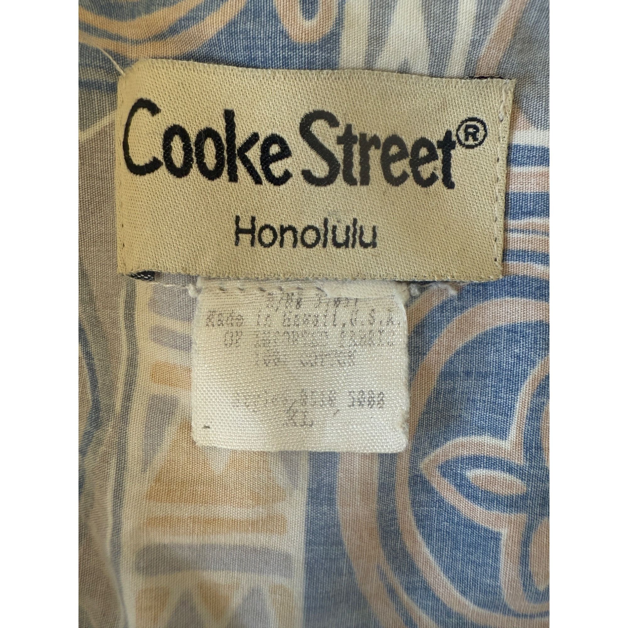 Vintage Vintage Cooke Street Honolulu Mens XL Reverse Print Aloha Sh Size US XL / EU 56 / 4 - 3 Thumbnail