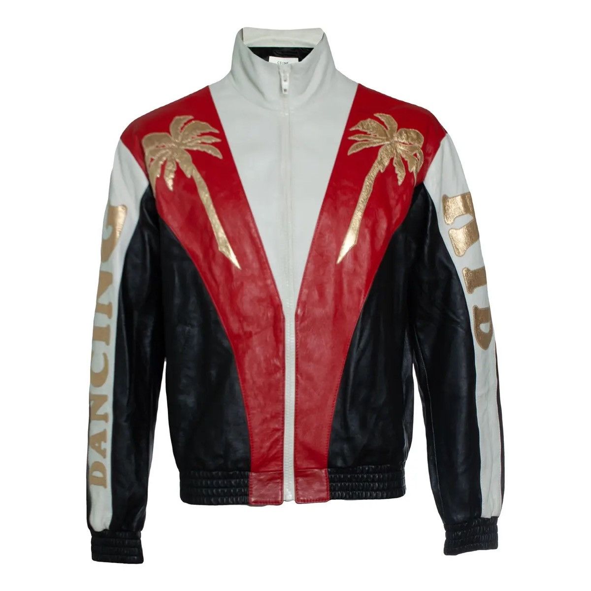 Celine Celine 21SS dancing kid loose raglan leather jacket sz50 Size US M / EU 48-50 / 2 - 2 Thumbnail