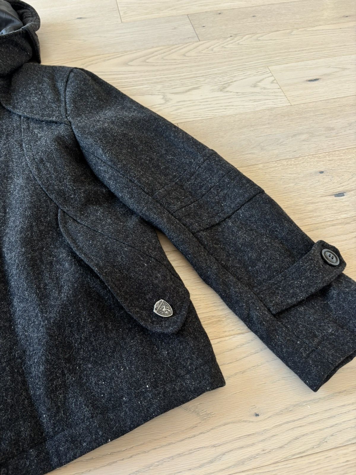 John Galliano John Galliano Women’s Double Zip Wool Hooded Jacket Size L / US 10 / IT 46 - 7 Thumbnail