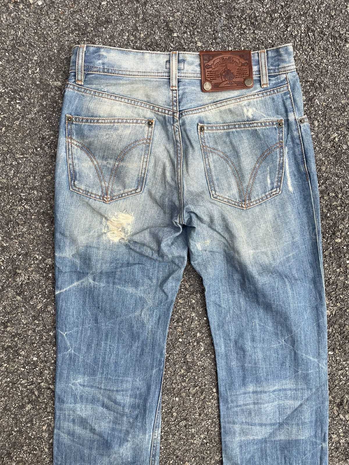 Dolce & Gabbana D&G Distressed Denim Size US 28 / EU 44 - 8 Thumbnail