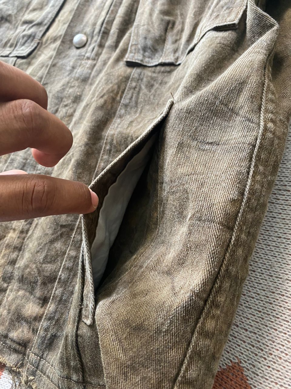 14th Addiction × If Six Was Nine × Kazuyuki Kumagai Attachment Albe Archives Japan Reconstruct Trucker Jacket Size US M / EU 48-50 / 2 - 8 Thumbnail