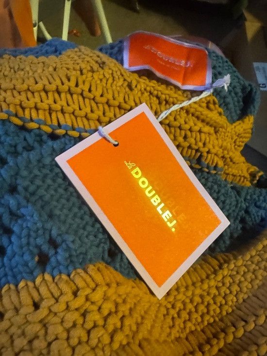 La DoubleJ LA DoubleJ Orange and Blue Fringe Sweater L Size L / US 10 / IT 46 - 5 Thumbnail
