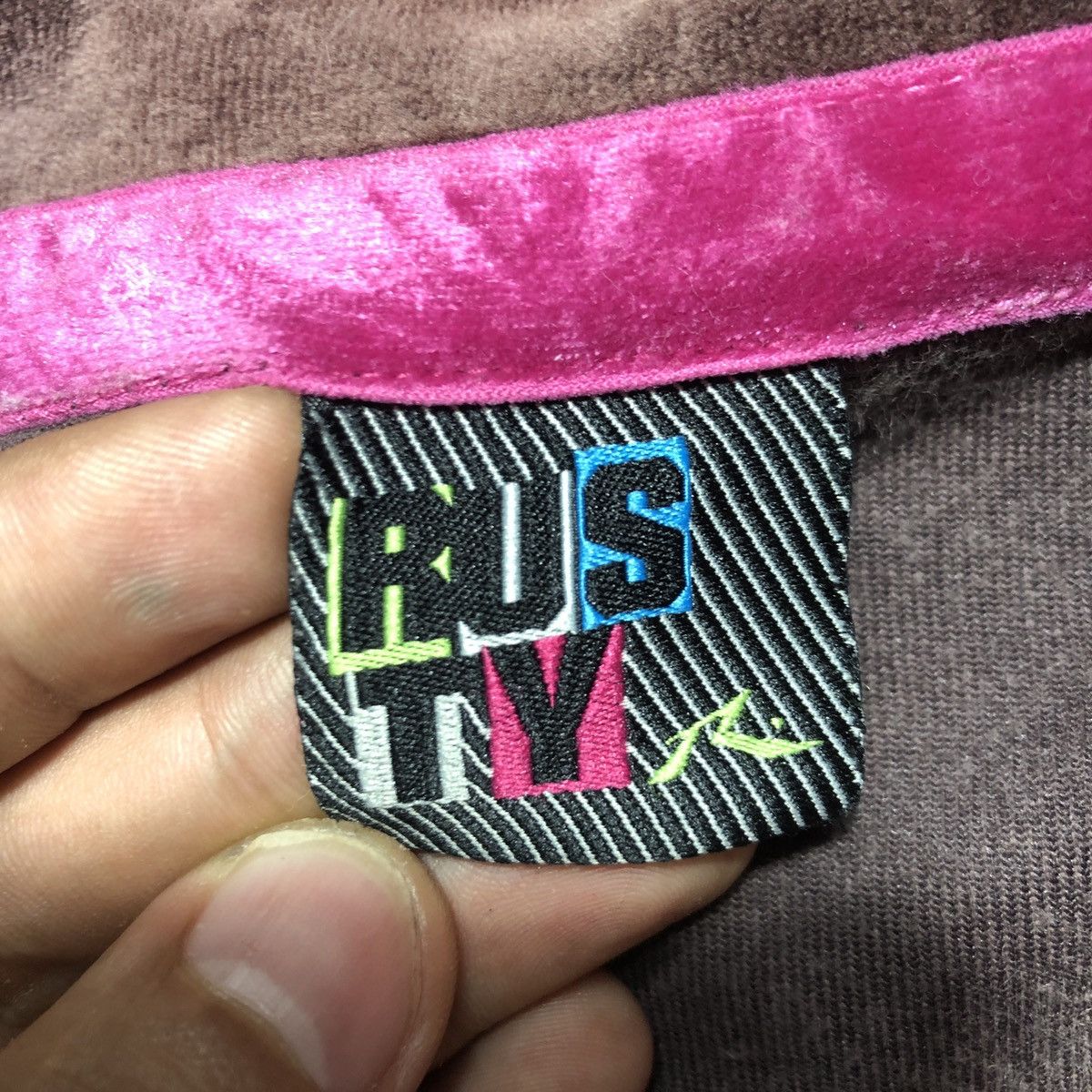 Rusty × Vintage Vintage Y2K Rusty Zipper Sweater Size M / US 6-8 / IT 42-44 - 10 Thumbnail