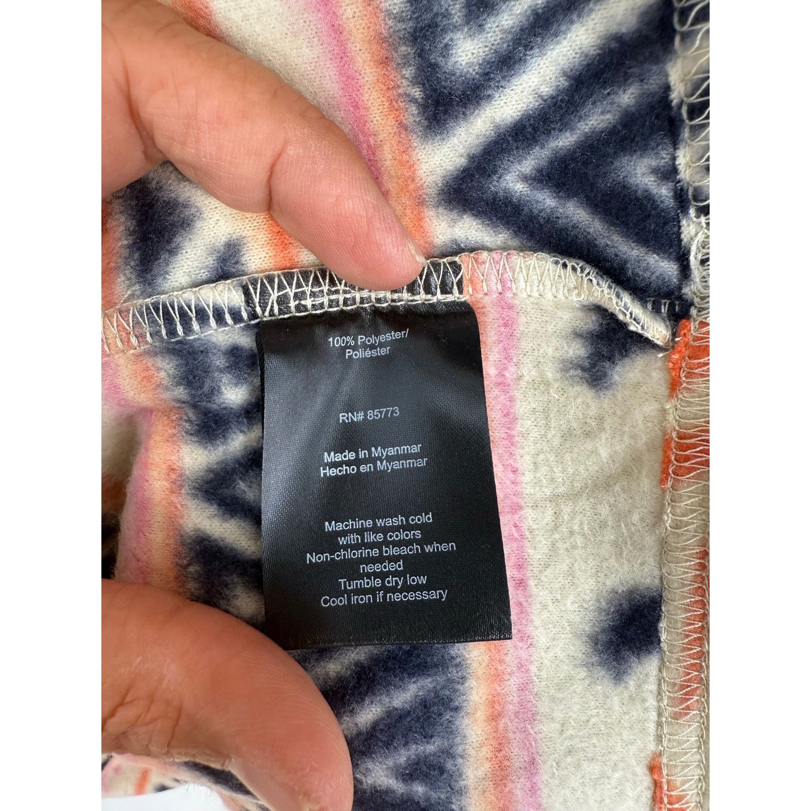 Other NEW O’Neill Womens Lightweight Fleece MultiColor Pullover XL Size XL / US 12-14 / IT 48-50 - 5 Thumbnail