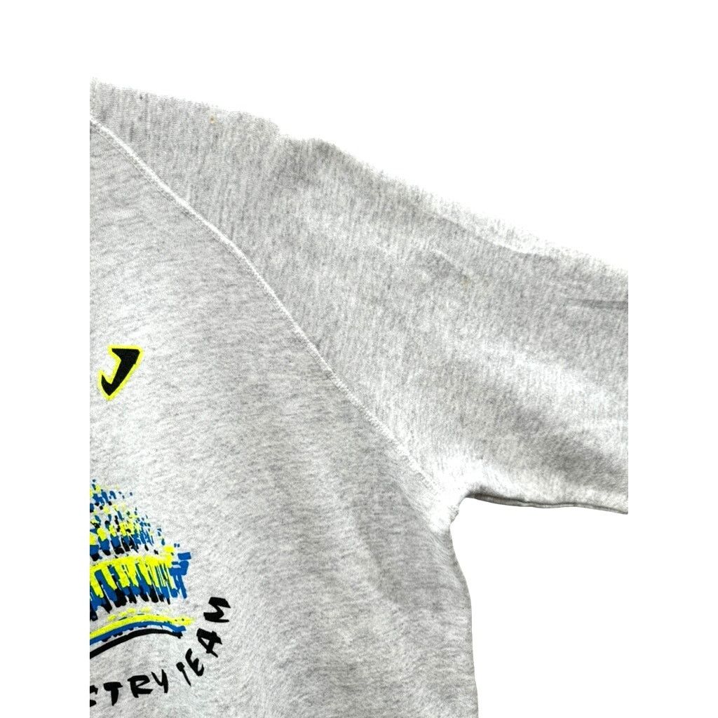 Lee × Vintage 1990's Lee W.F.J Ministry Team Cotton Crewneck Sweatshirt Size US XL / EU 56 / 4 - 8 Thumbnail