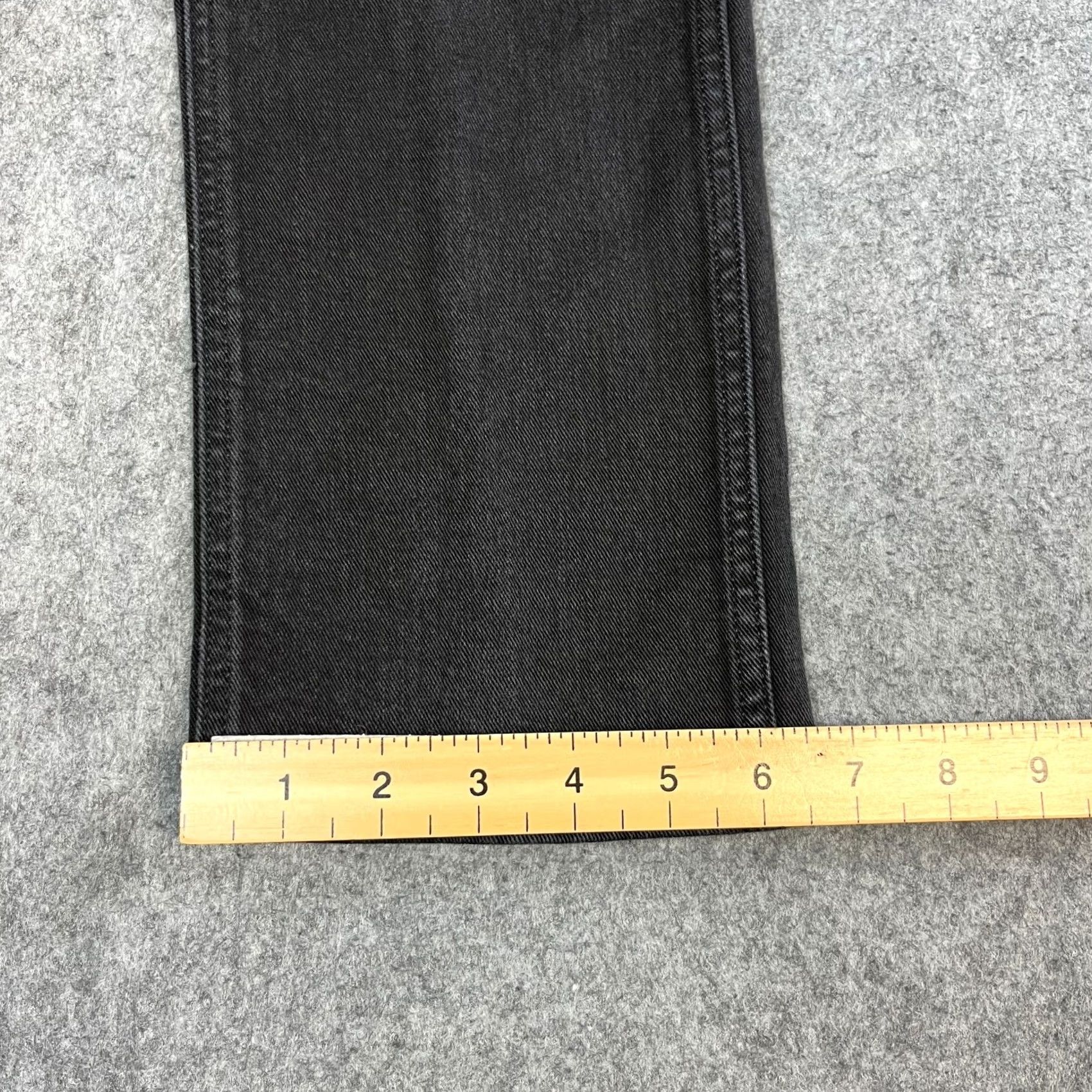 Hugo Boss HUGO BOSS Jeans Slim Regular 34 Dark Wash Black Faded Stretch Delaware Denim 5-Pocket Mens Adults Clothing Size US 34 / EU 50 - 3 Thumbnail