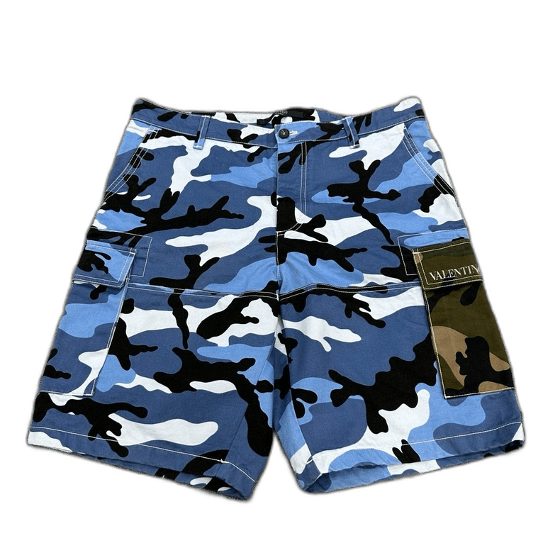 Valentino Valentino Camouflage Print Casual Shorts for Men Size US 44 / EU 60 - 1 Thumbnail