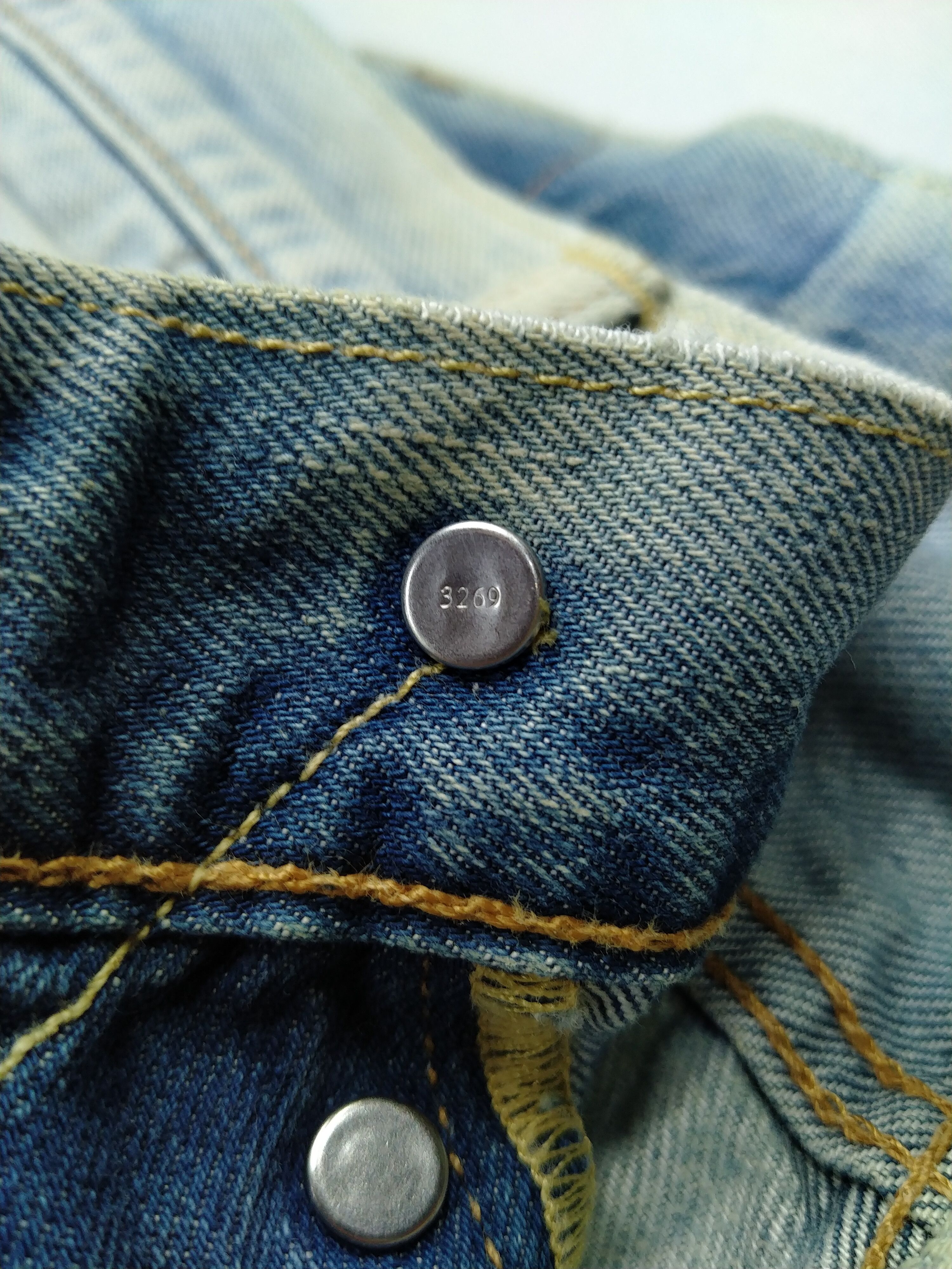 Levi's Light Blue Wash Levi's 501 Jeans 34x25 Denim -JN987 Size US 34 / EU 50 - 7 Thumbnail