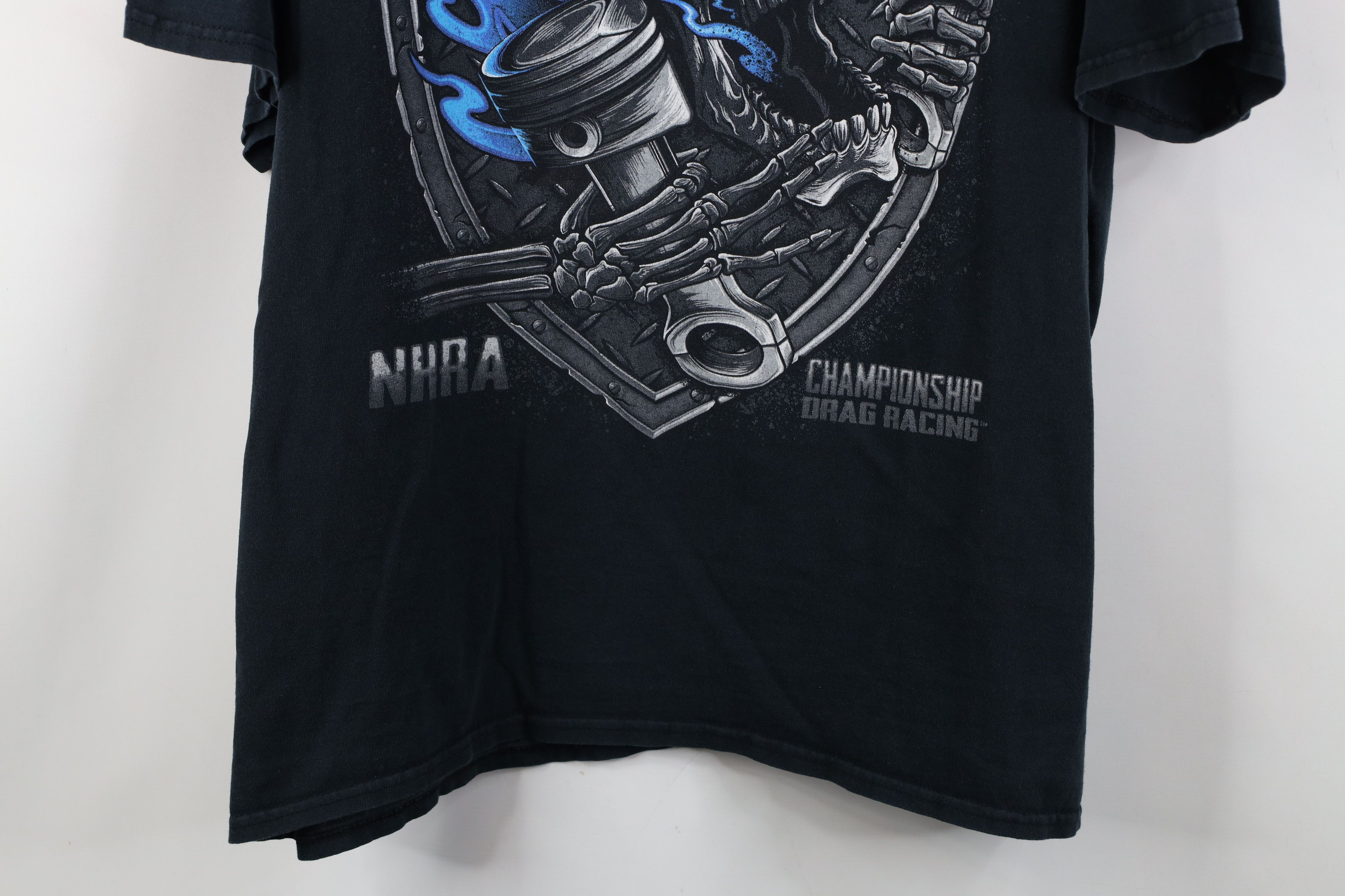 Vintage Vintage Y2K NHRA Championship Drag Racing Junkie T-Shirt Size US XXL / EU 58 / 5 - 3 Thumbnail